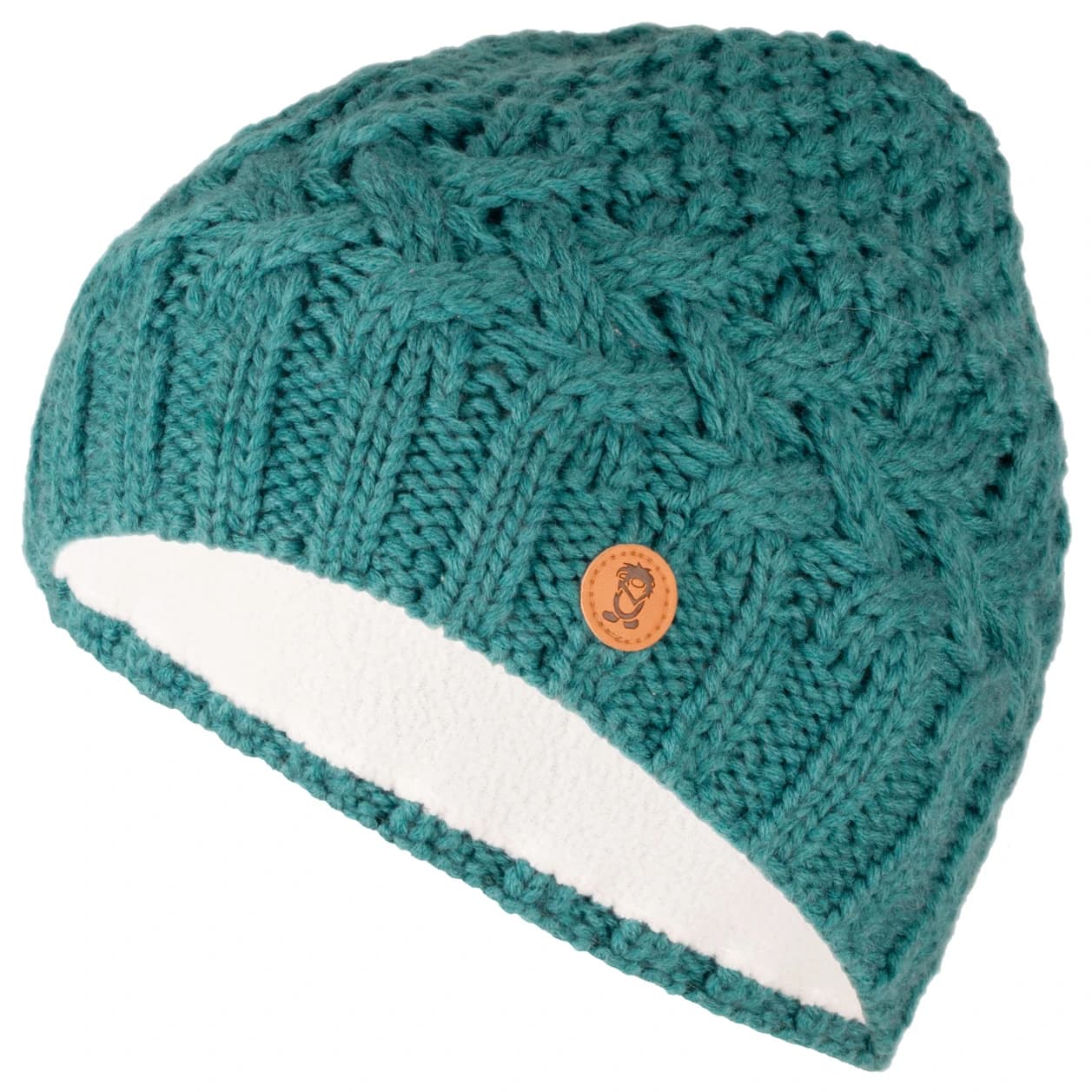 Детска зимна шапка (beanie) Trollkids Girl's Rauland Cap Beanie - Dusty Teal