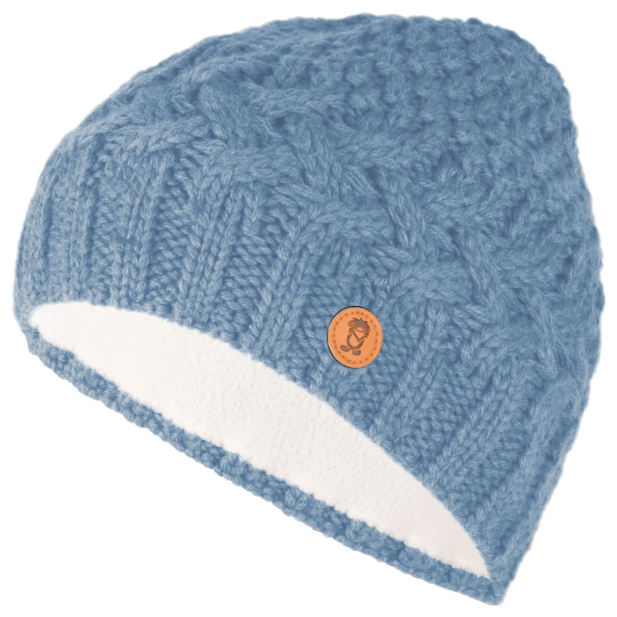 Детска зимна шапка (beanie) Trollkids Girl's Rauland Cap Beanie - Shadow Blue