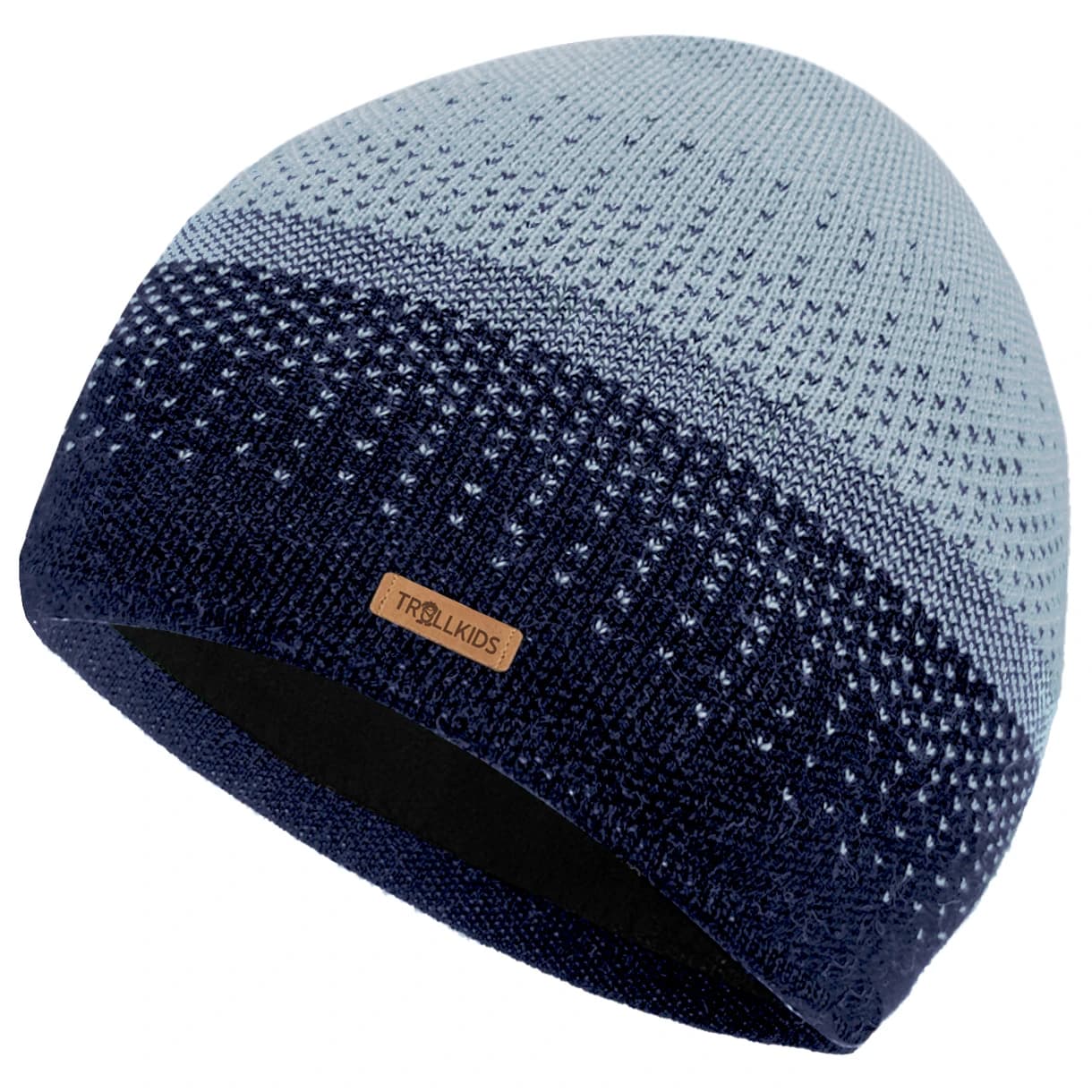 Детска зимна шапка (beanie) Trollkids Kid's Merino Cap Beanie - Frosty Mint