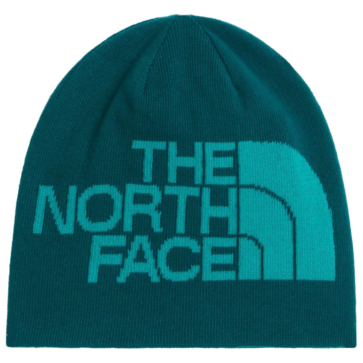 Мъжка зимна шапка (beanie) The north face Reversible Highline Beanie - Pacific Teal / Restorative Teal