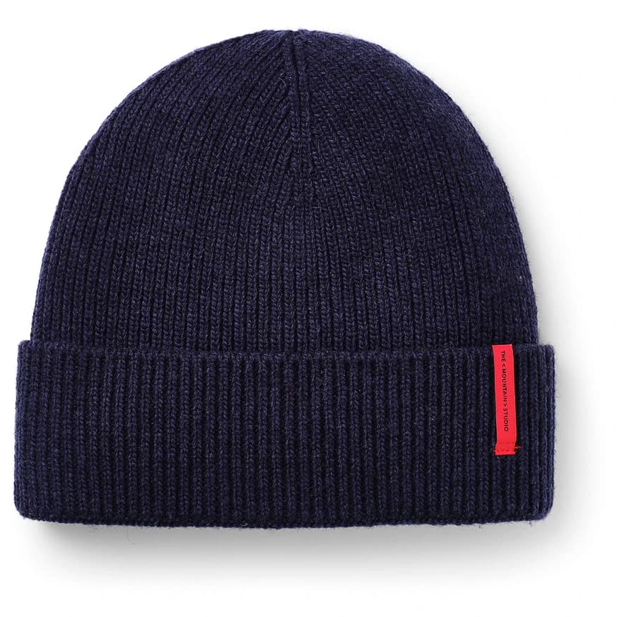 Зимна шапка (beanie) The mountain studio Cashmere Mix Rib Beanie - Eclipse