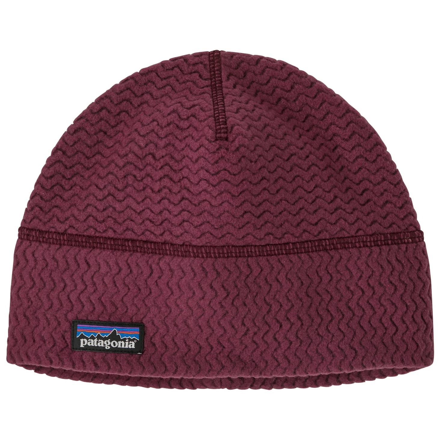 Зимна шапка (beanie) Patagonia R1 Air Beanie - Berry Fig