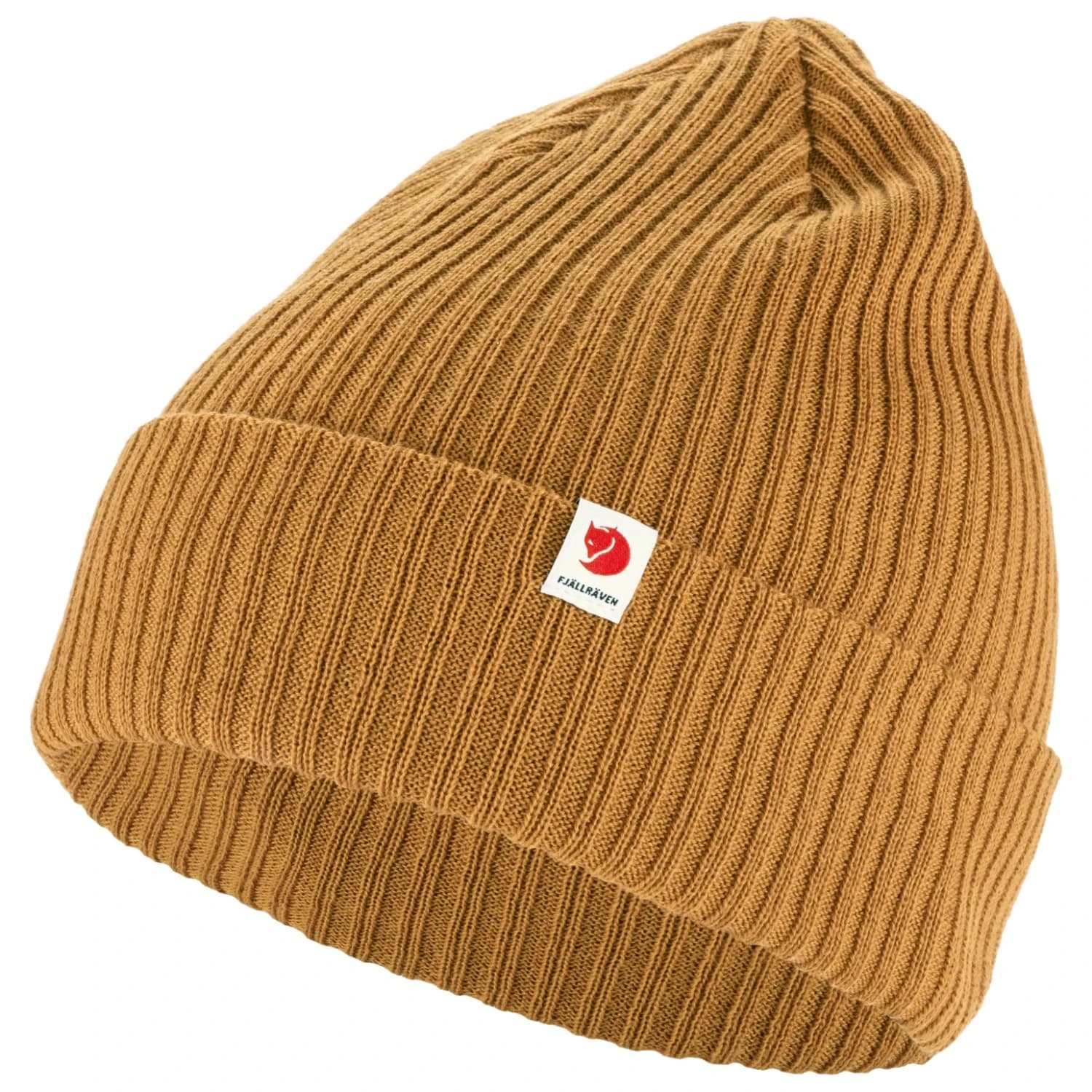 Зимна шапка (beanie) Fjällräven Fjällräven Rib Hat Beanie - Acorn