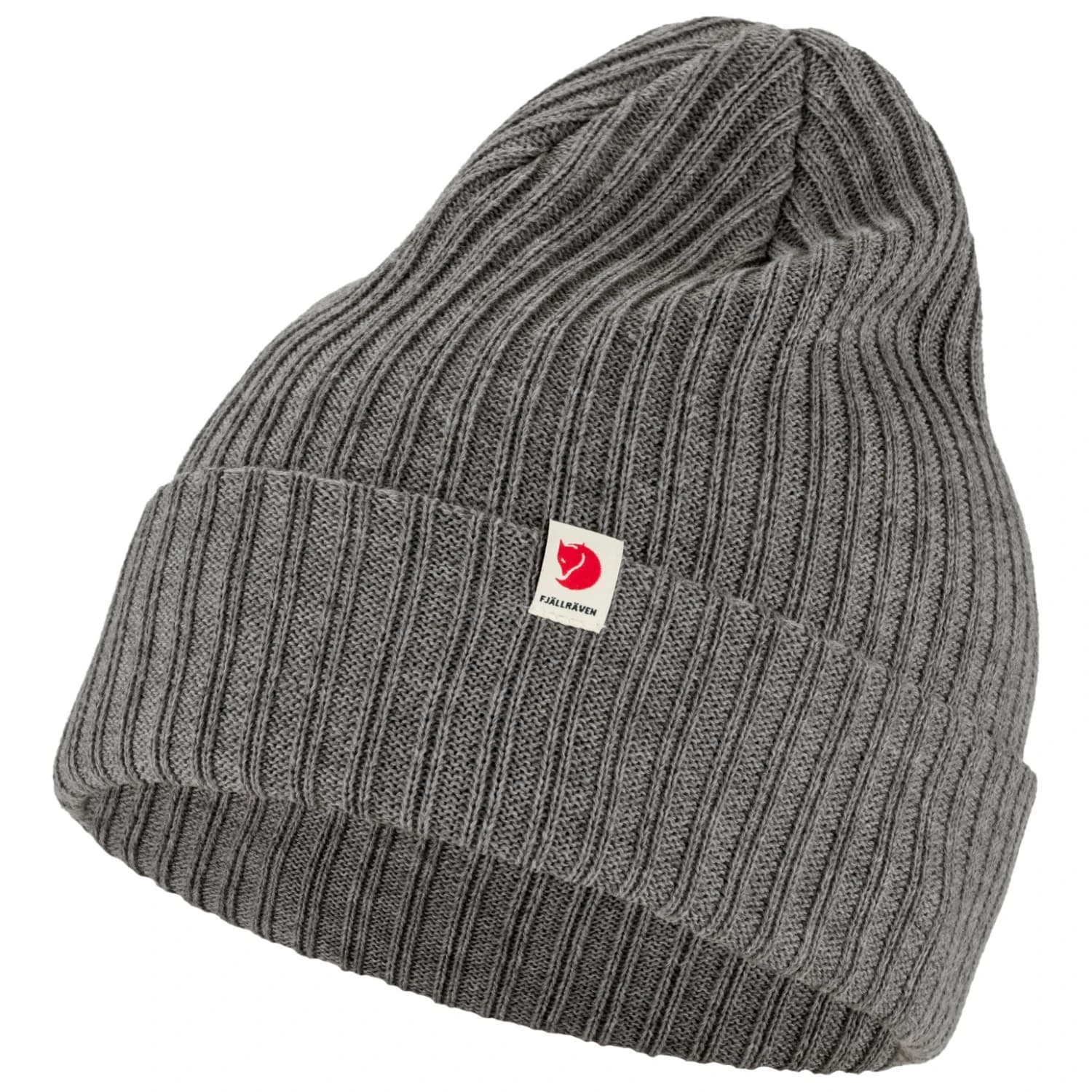 Зимна шапка (beanie) Fjällräven Fjällräven Rib Hat Beanie - Grey