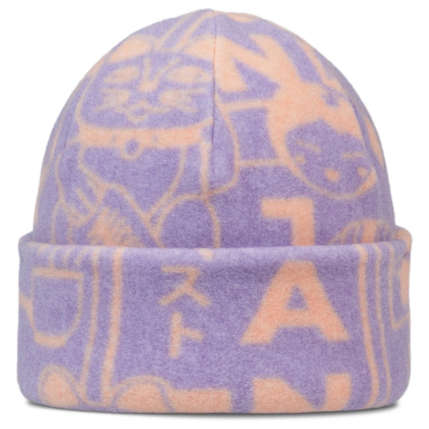 Зимна шапка (beanie) Buff Polar Prints Beanie - Leta Grape Ice