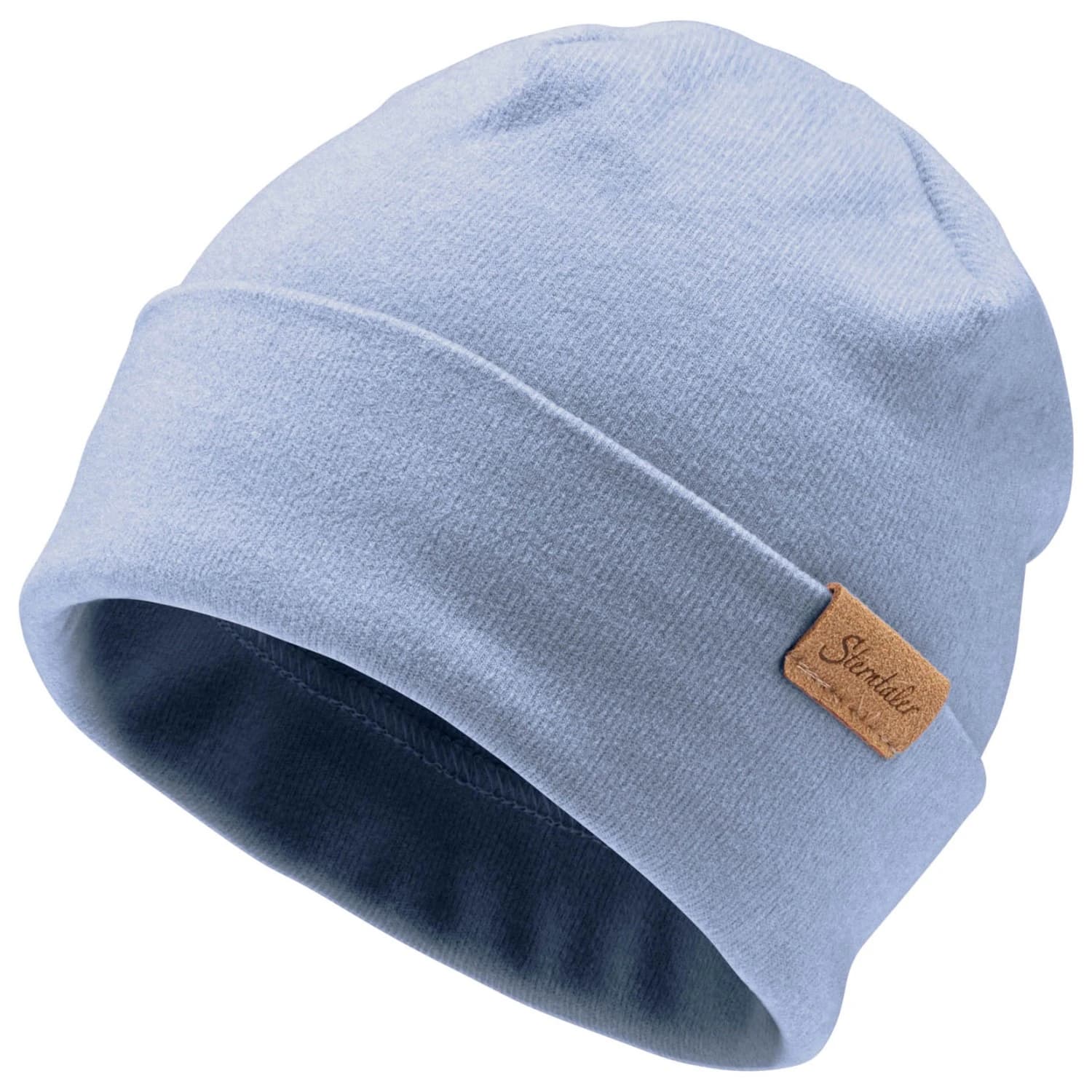 Детска зимна шапка (beanie) Sterntaler Kid's Turn-up Beanie - Samtblau