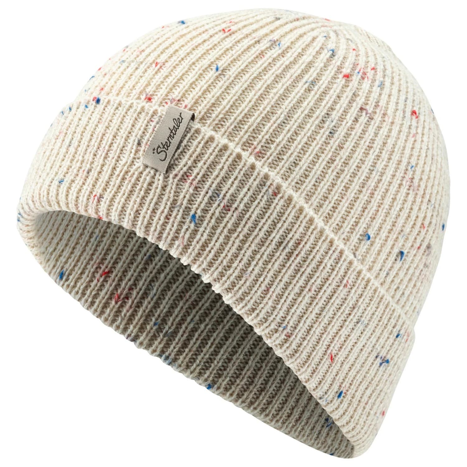 Детска зимна шапка (beanie) Sterntaler Kid's Knitted Beanie Speckle Beanie - Beige
