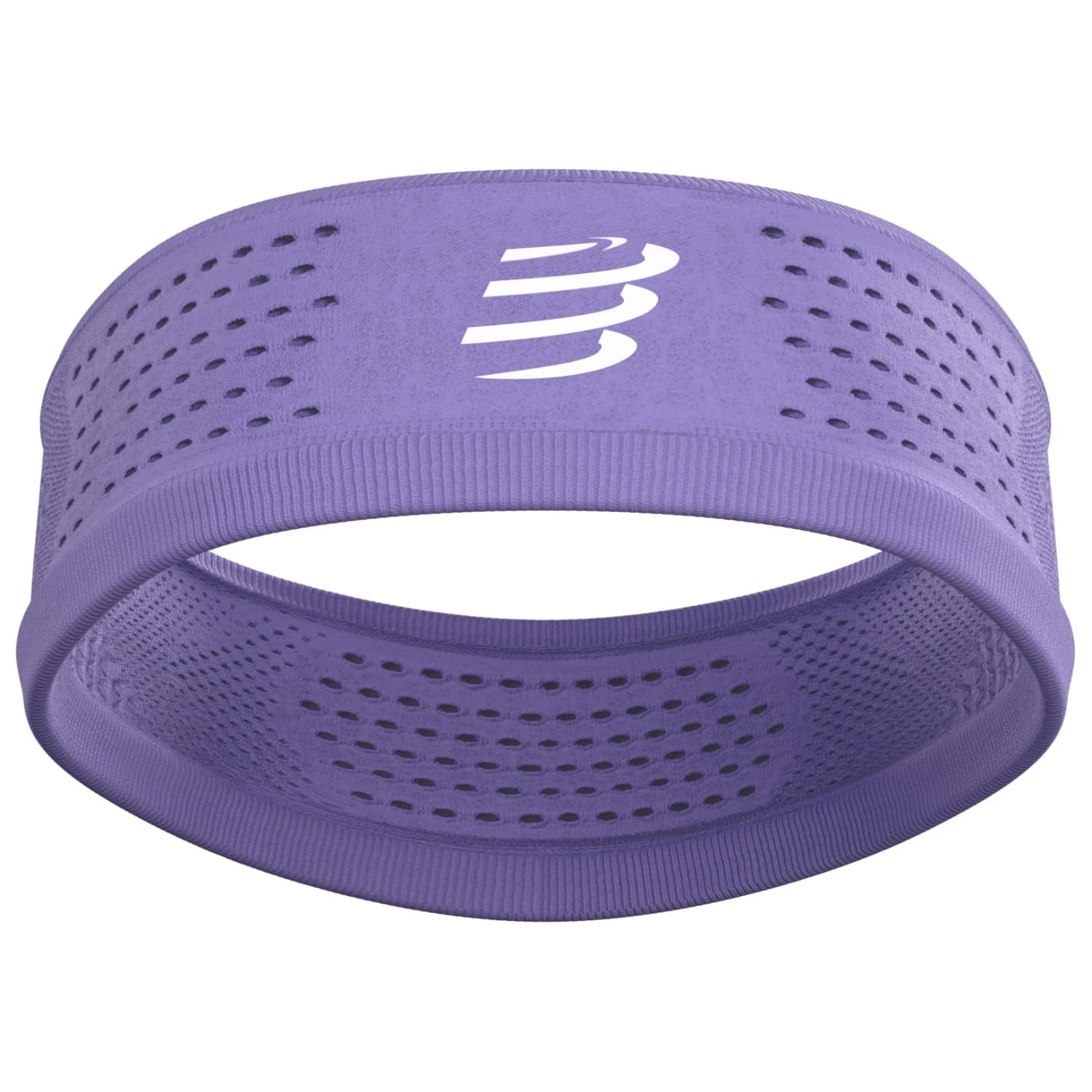 Лента за глава Compressport Thin Headband On/Off Headband - Aster Purple / White