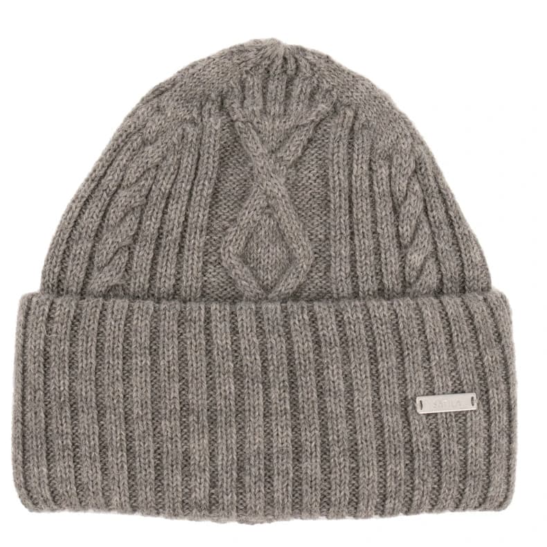 Зимна шапка (beanie) Sätila Stockholm Beanie - Natural Grey