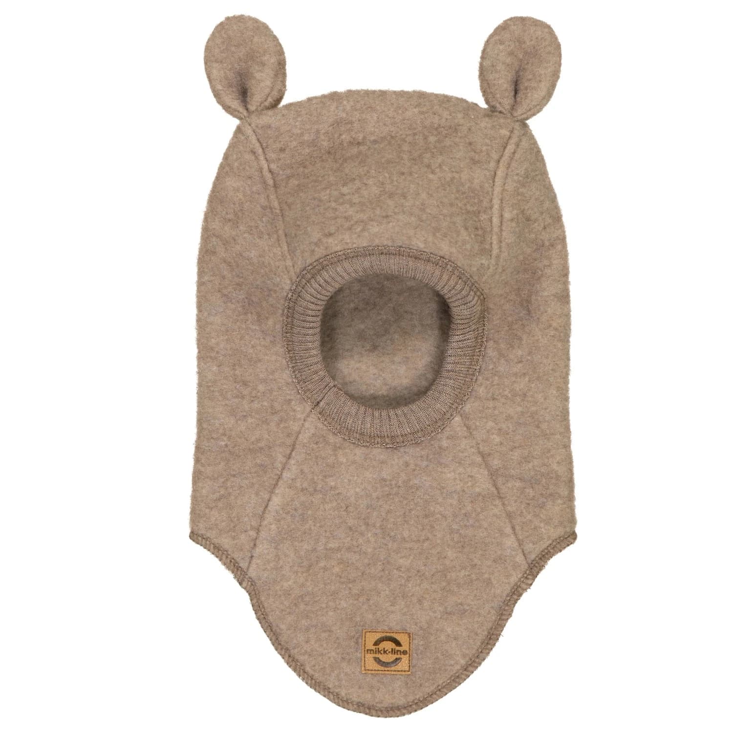 Детска зимна шапка (beanie) Mikk-Line Kid's Wool Fullface with Ears Beanie - Melange Denver