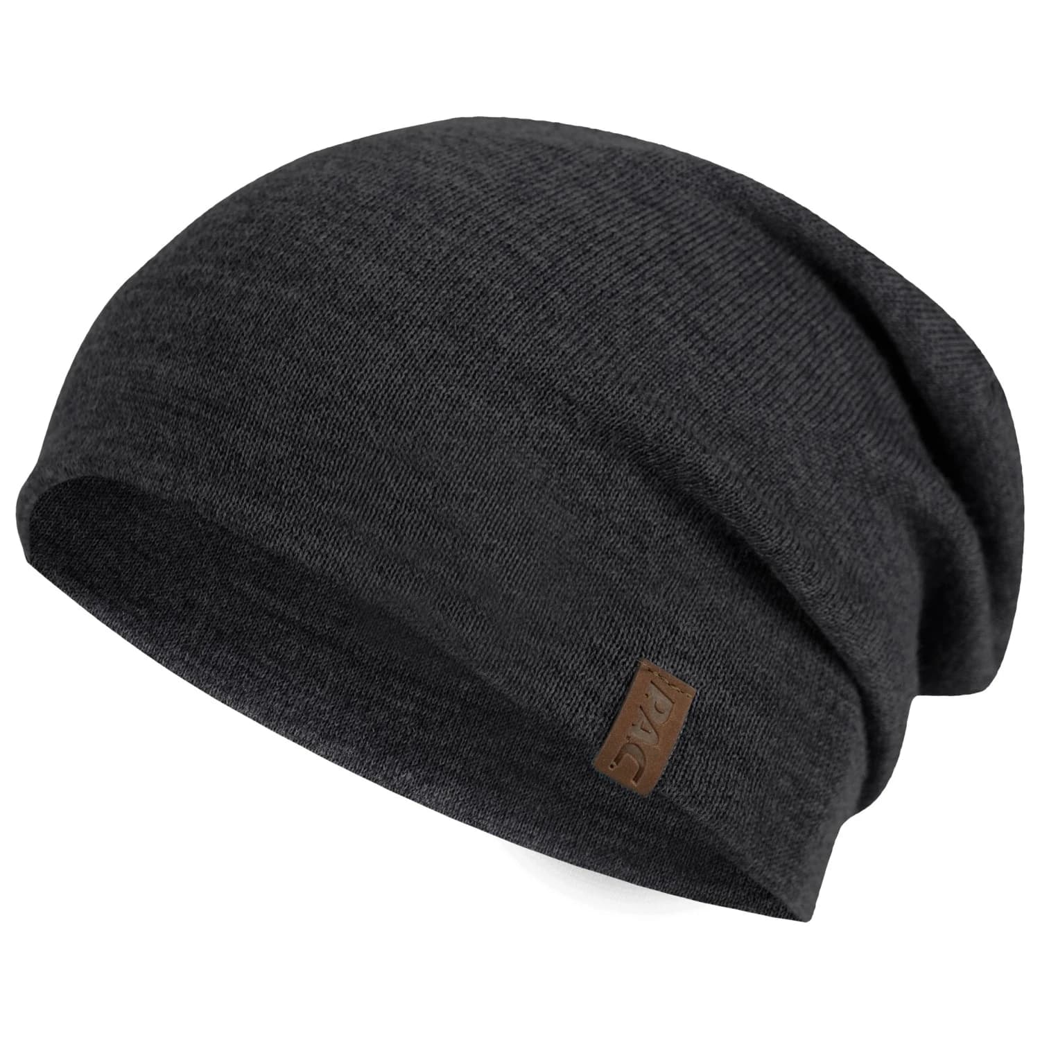 Зимна шапка (beanie) P.A.C. Nature Renul Merino Beanie - Anthracite