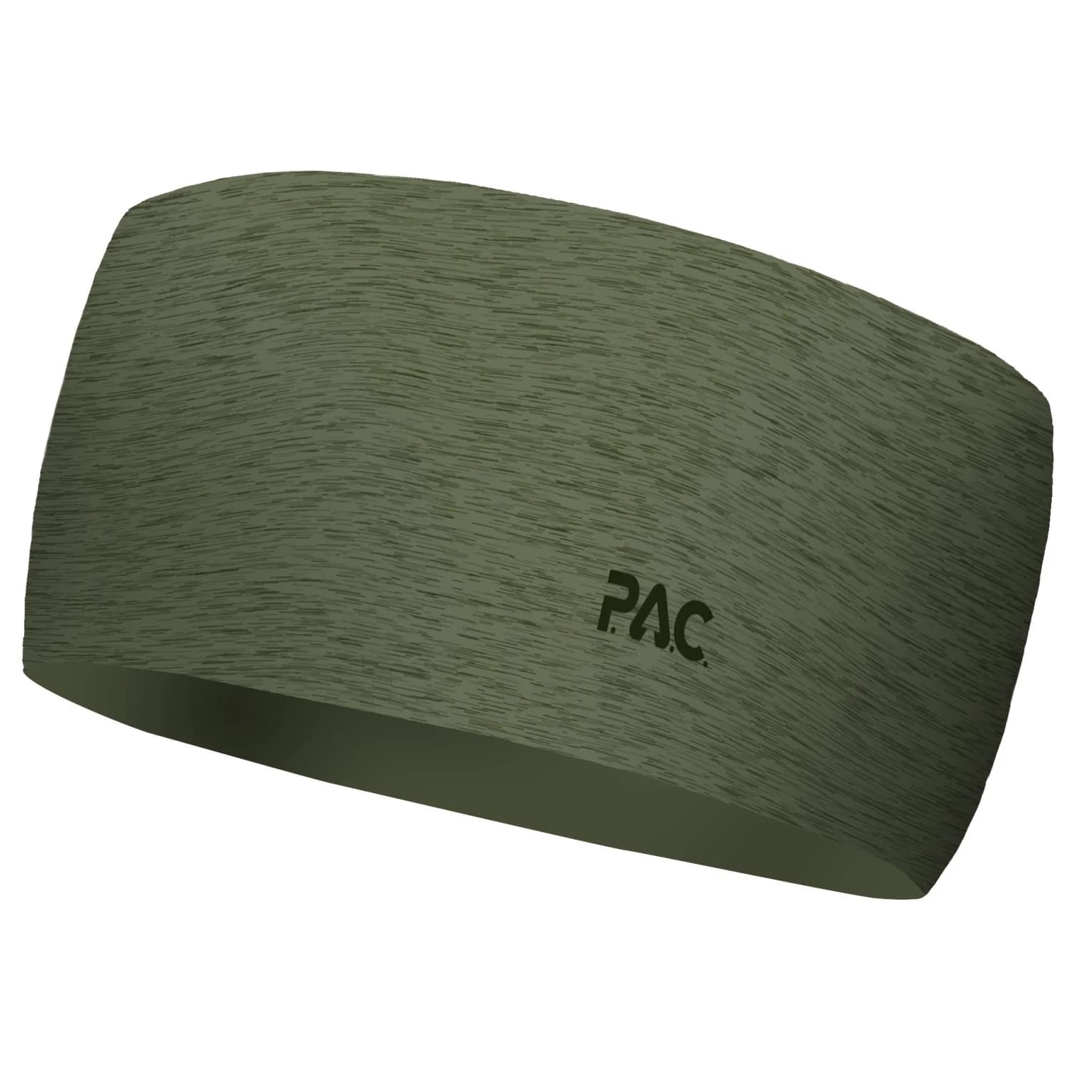 Лента за глава P.A.C. Seamless Warm Headband - Olive Melange