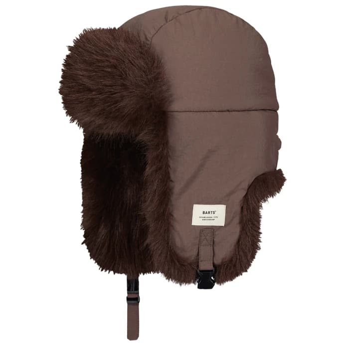 Зимна шапка (beanie) Barts Women's Hawka Bomber Beanie - Dark Brown