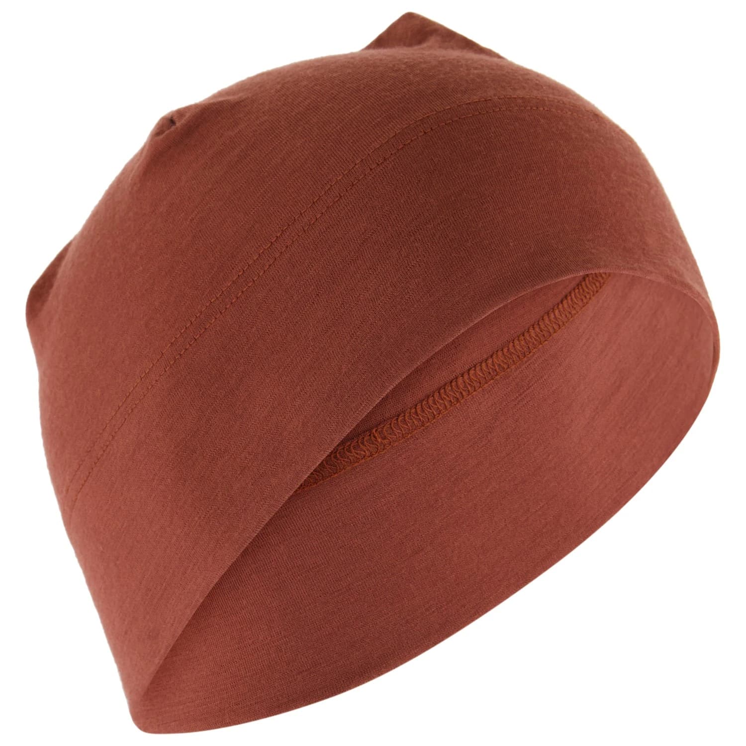 Мериносово термобельо Stoic Merino180 BengtSt. Hat double Beanie - Cinnamon Brown