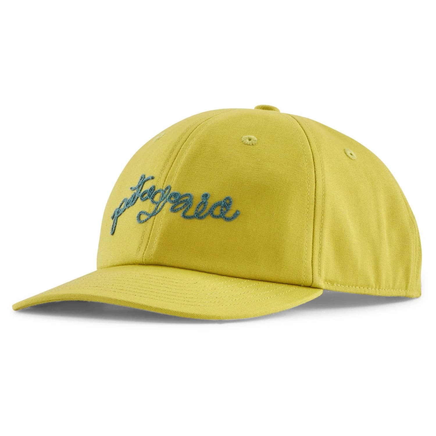 Детска шапка с козирка Patagonia Kid's Funhoggers Hat Cap - Wiggle Fitz / Bundle Green