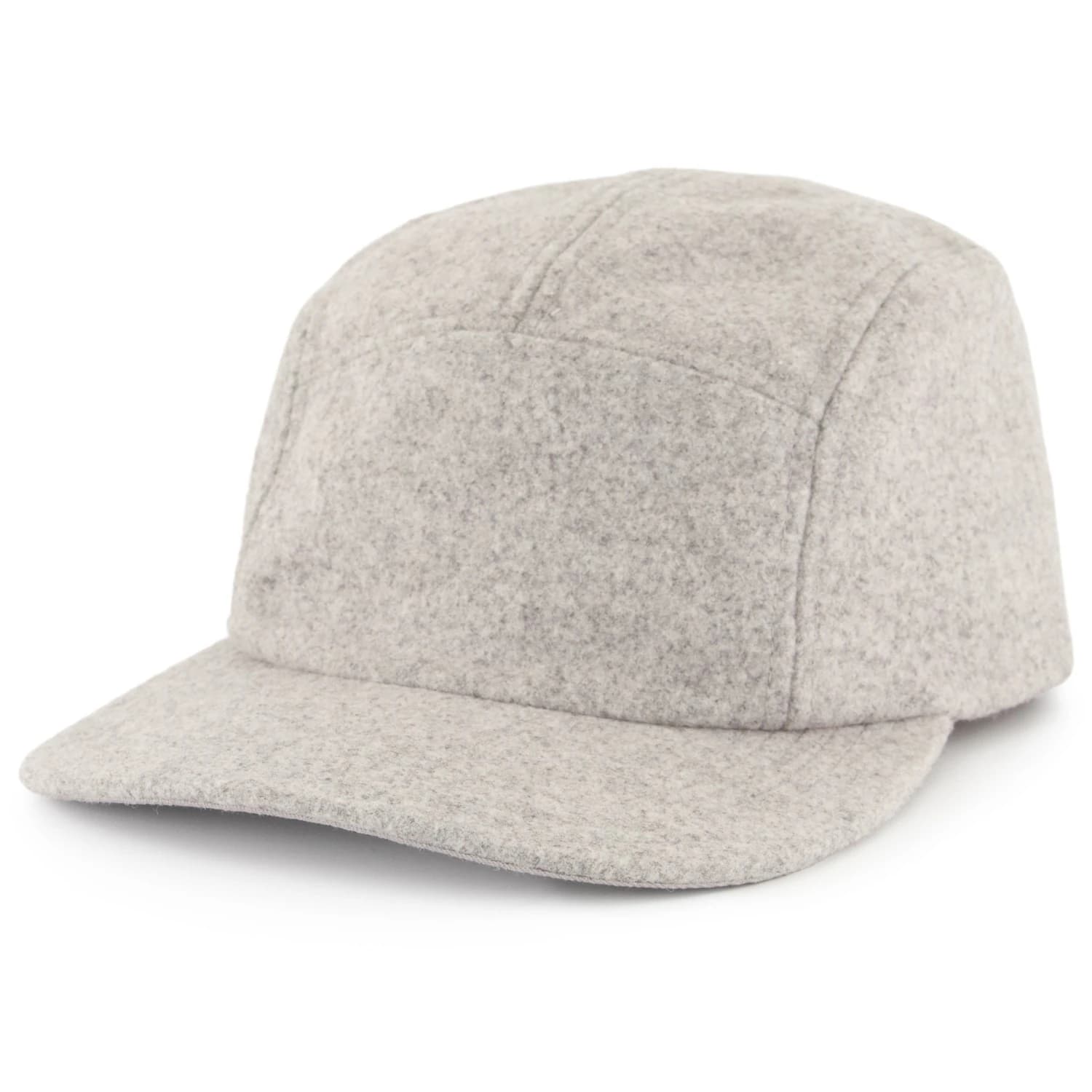 Шапка с козирка Stoic LaisvallSt. 5 Panel Wool Winter Cap - Light Heather Grey