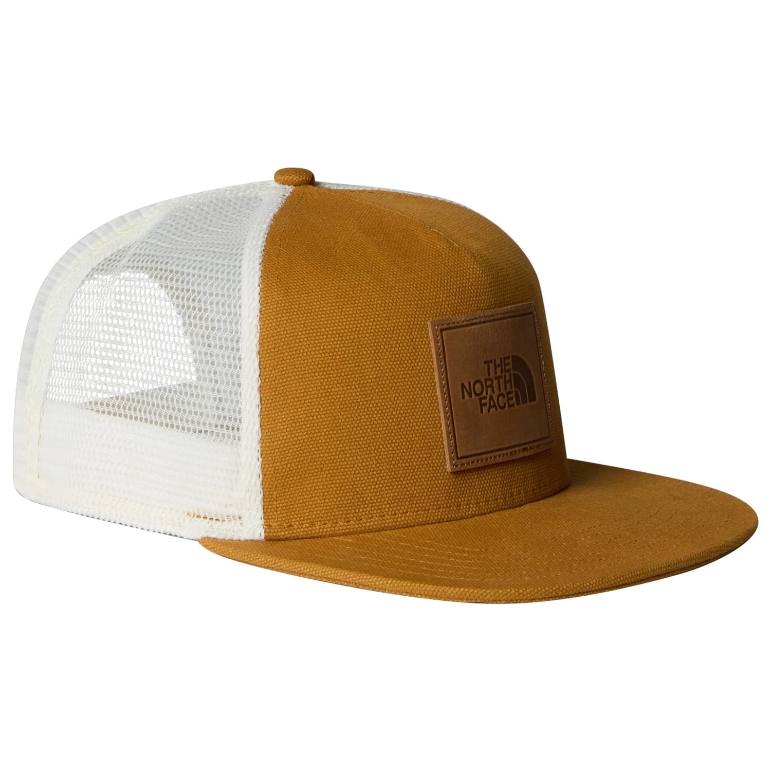 Мъжка шапка с козирка The north face Jimmy Chin Half Dome Trucker Cap - Timber Tan / Leather Patc