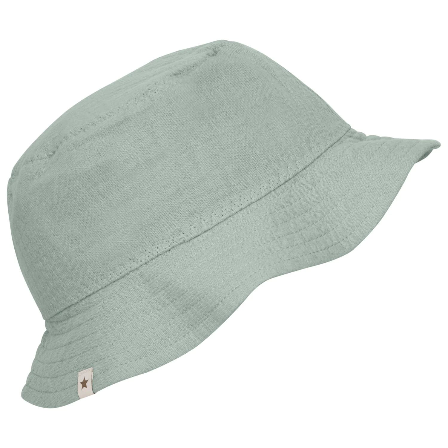 Детска шапка Huttelihut Kid's Bucket Hat Muslin Hat - Lily Pad