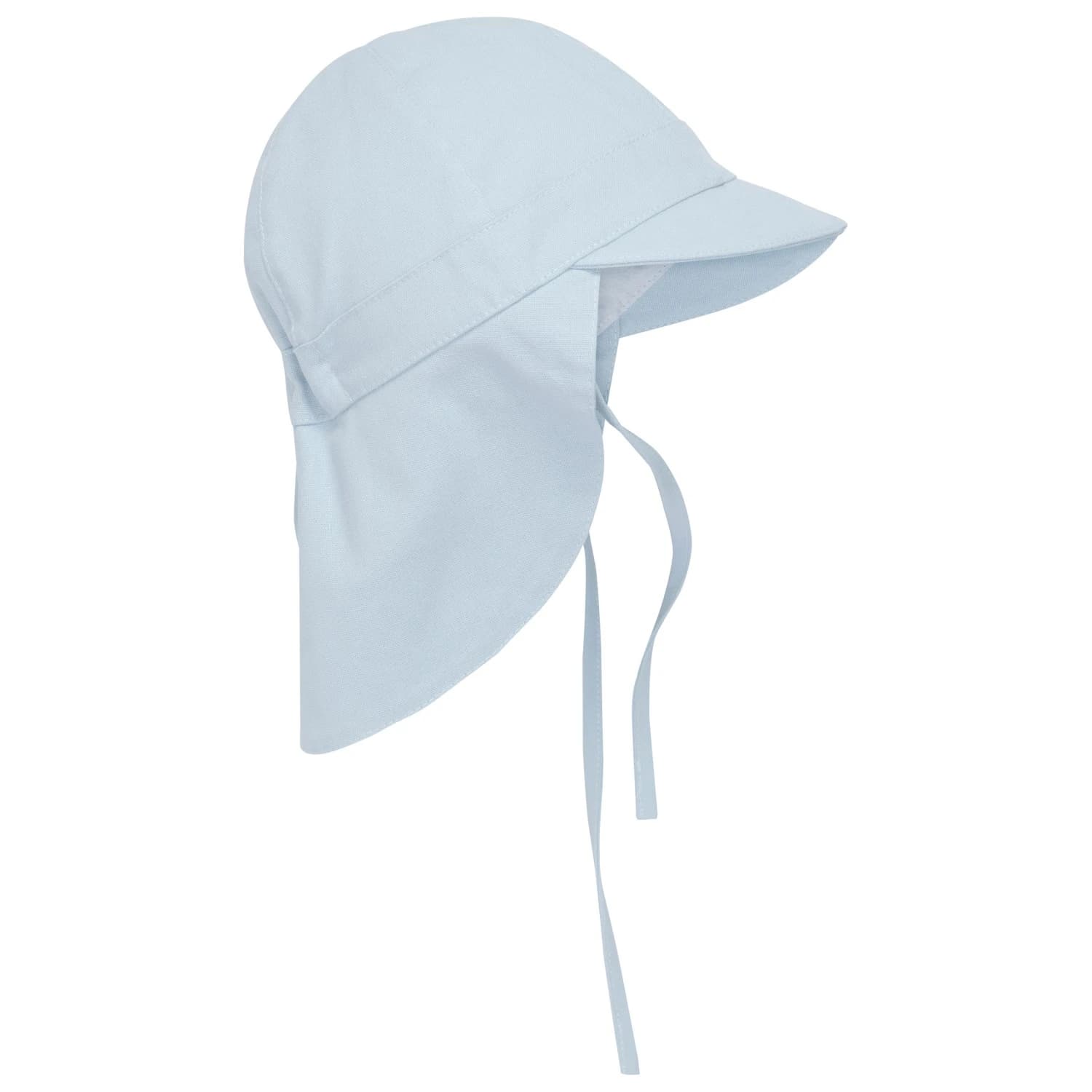 Детска шапка Huttelihut Kid's Summer Hat UV20 with Neck Shade Hat - Celestial Blue