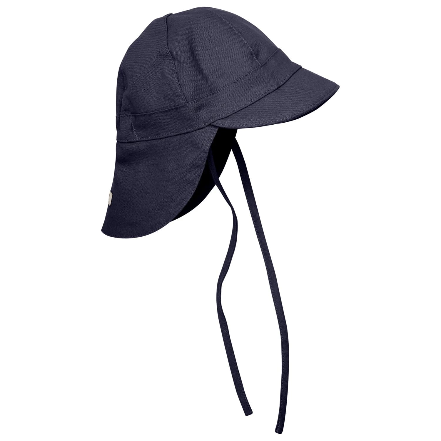 Детска шапка Huttelihut Kid's Summer Hat UV20 with Neck Shade Hat - Navy