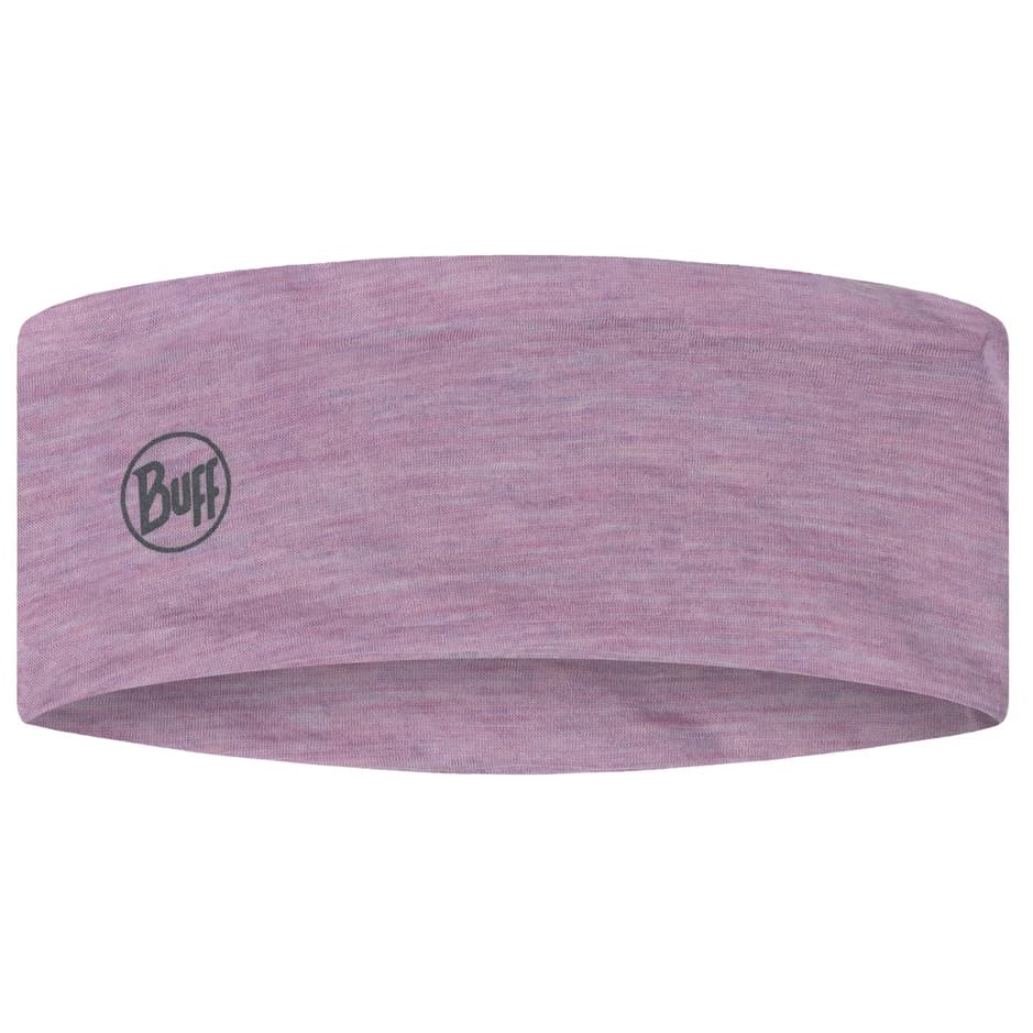 Лента за глава Buff Merino Lightweight Headband - Solid Pansy