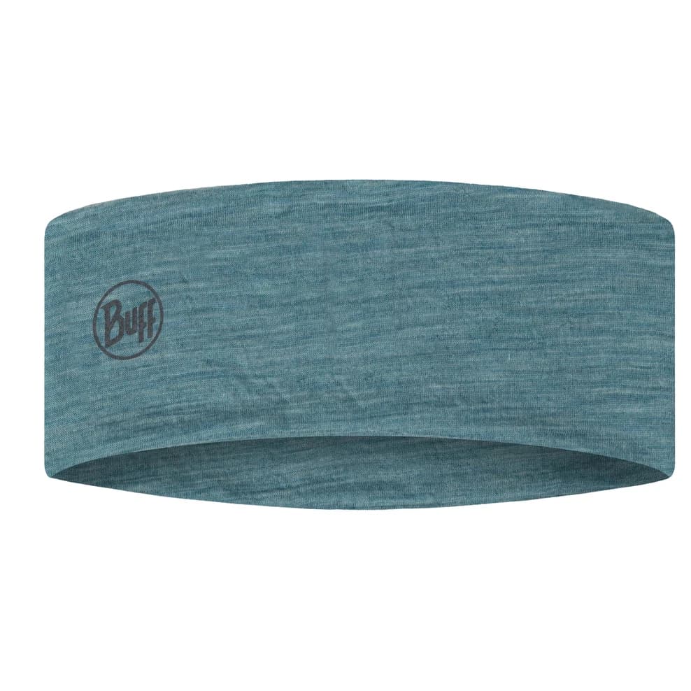 Лента за глава Buff Merino Lightweight Headband - Solid Pool