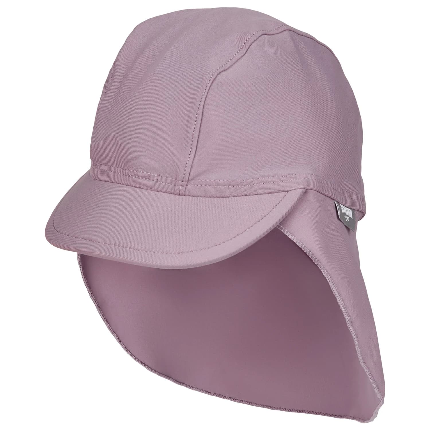 Детска шапка с козирка Sterntaler Kids' Peaked Cap with Neck Flap Plain Cap - Blasslila