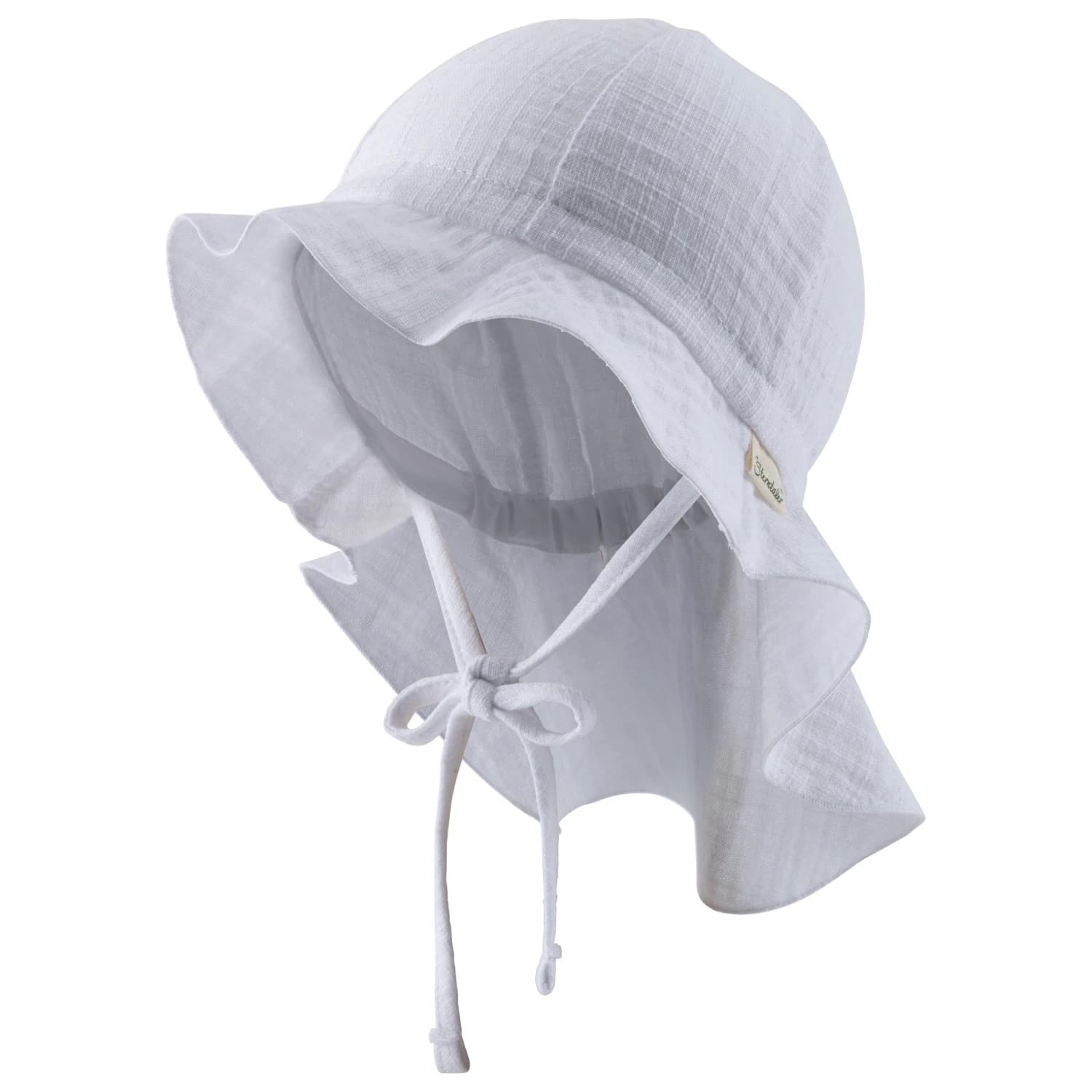 Детска шапка с козирка Sterntaler Kids' Sun Hat Plain Hat - Weiß