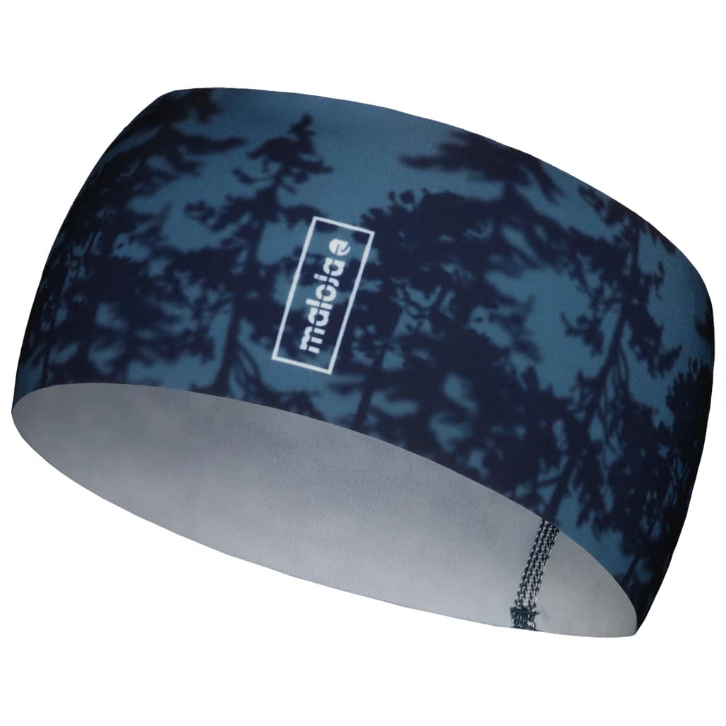 Мъжка лента за глава Maloja KulmM. Headband - Dusty Blue Trees