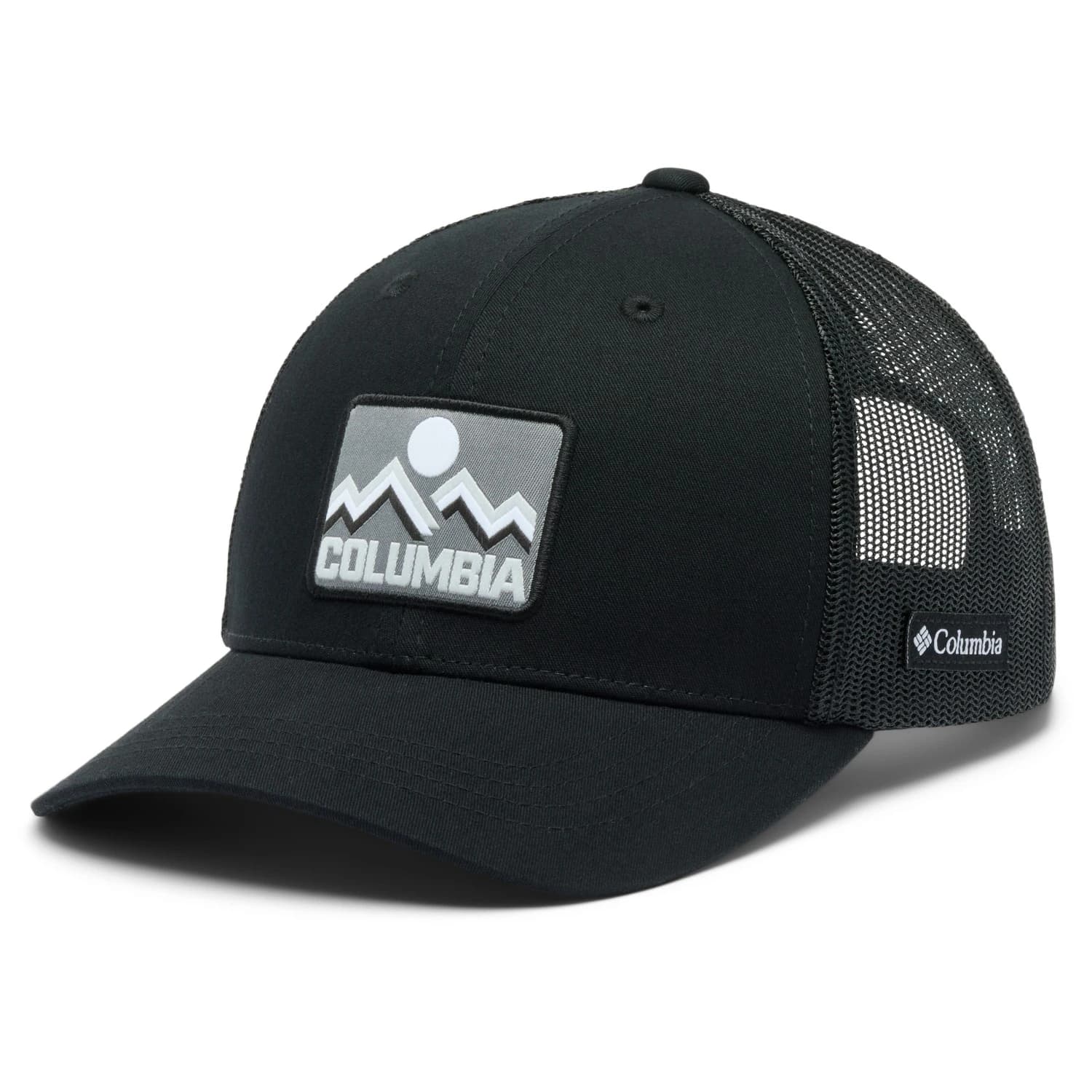 Детска шапка с козирка Columbia Kid's Columbia Youth Snap Back Cap - Black / Columbia Mountains