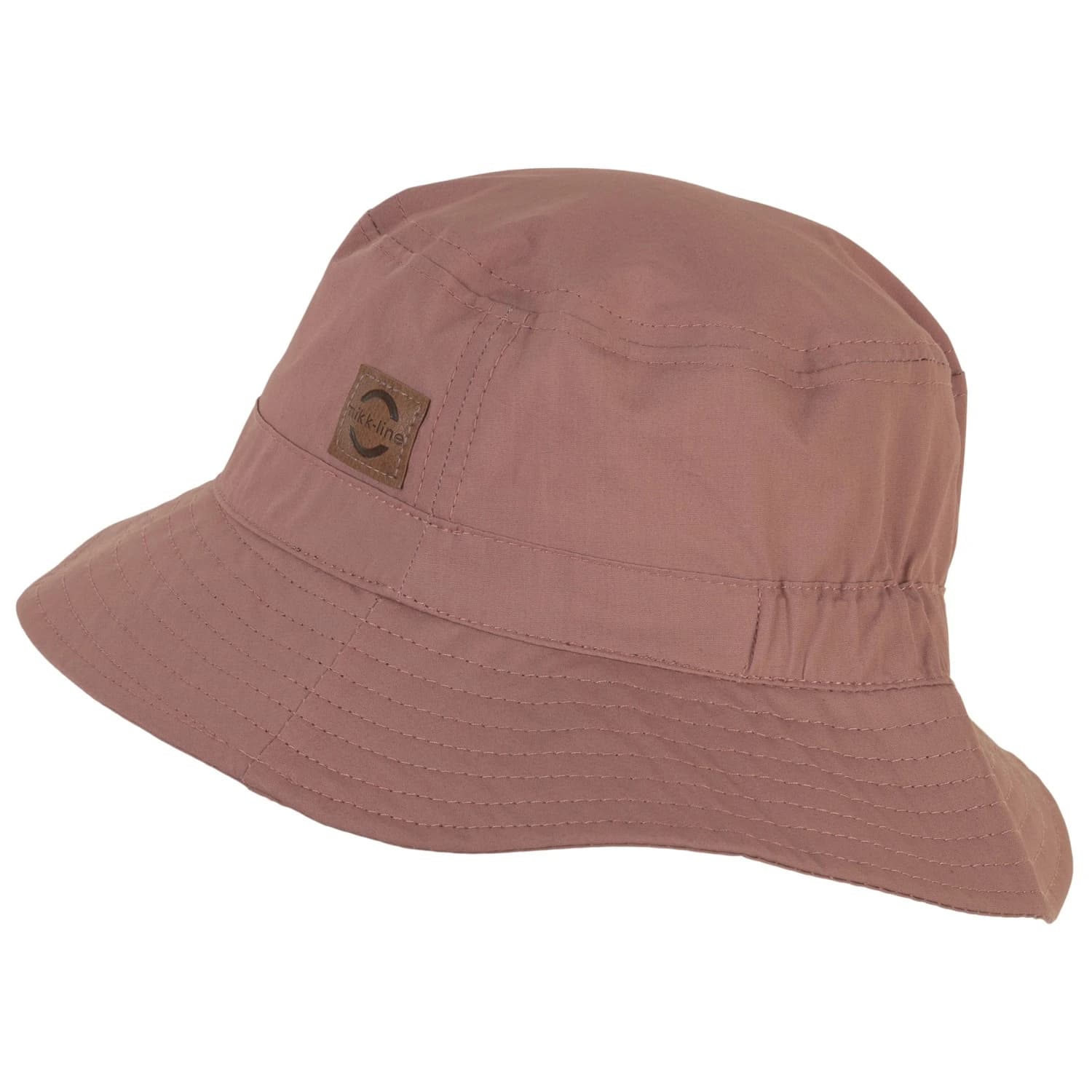 Детска шапка с козирка Mikk-Line Kid's Summer Bucket Hat Solid Cap - Burlwood