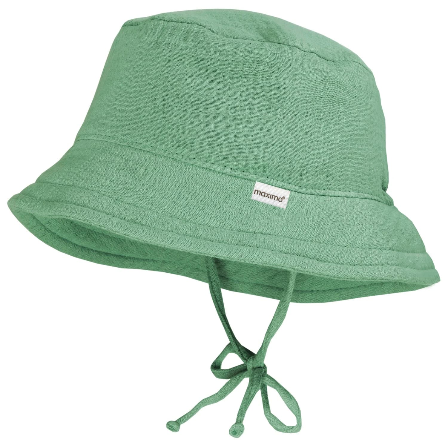 Детска шапка maximo Kid's Mini Hut Band Musselin Futter Hat - Frost Green