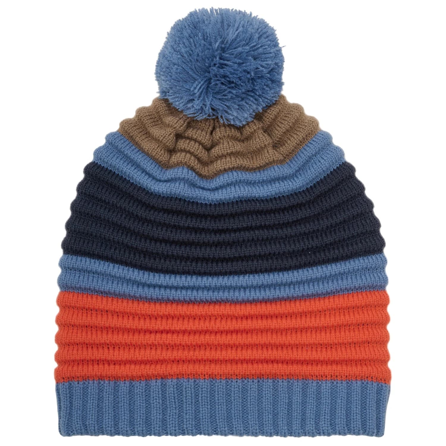 Детска зимна шапка (beanie) Color kids Kid's Hat Colorblock Beanie - Coronet Blue