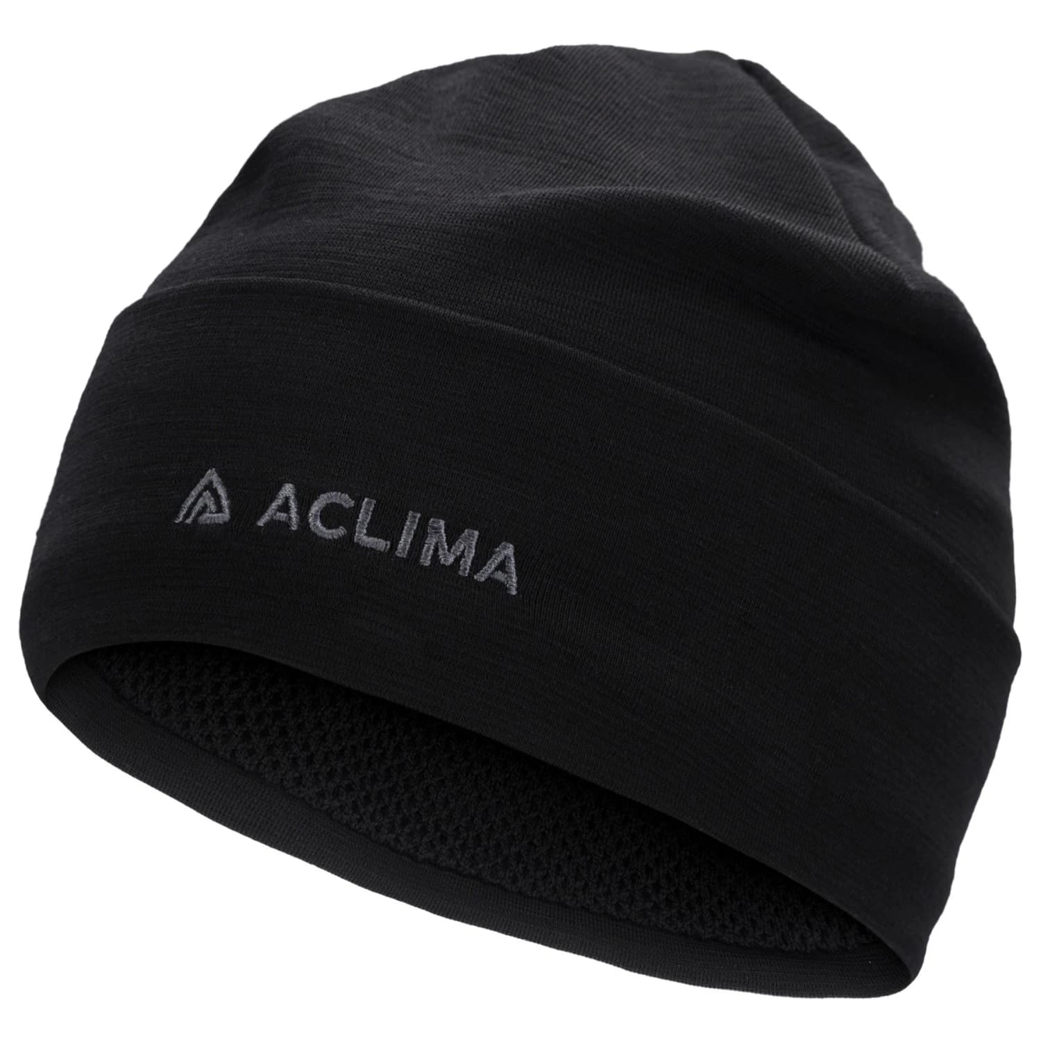 Зимна шапка (beanie) Aclima WoolNet Original Beanie - Jet Black