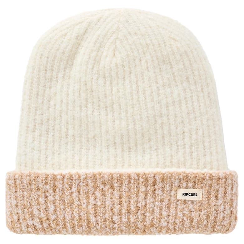 Зимна шапка (beanie) Rip curl Women's 2 Tone Reg Revo Beanie - Off White / Tan