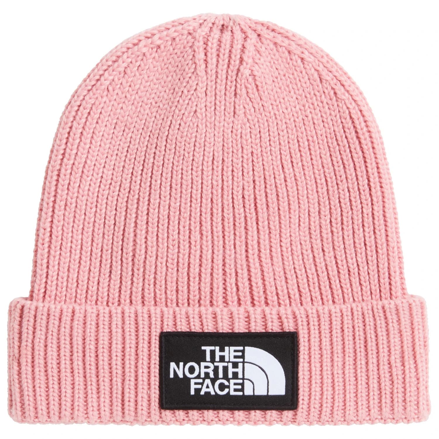 Детска зимна шапка (beanie) The north face Kid's TNF Logo Box Cuffed Beanie - Primrose