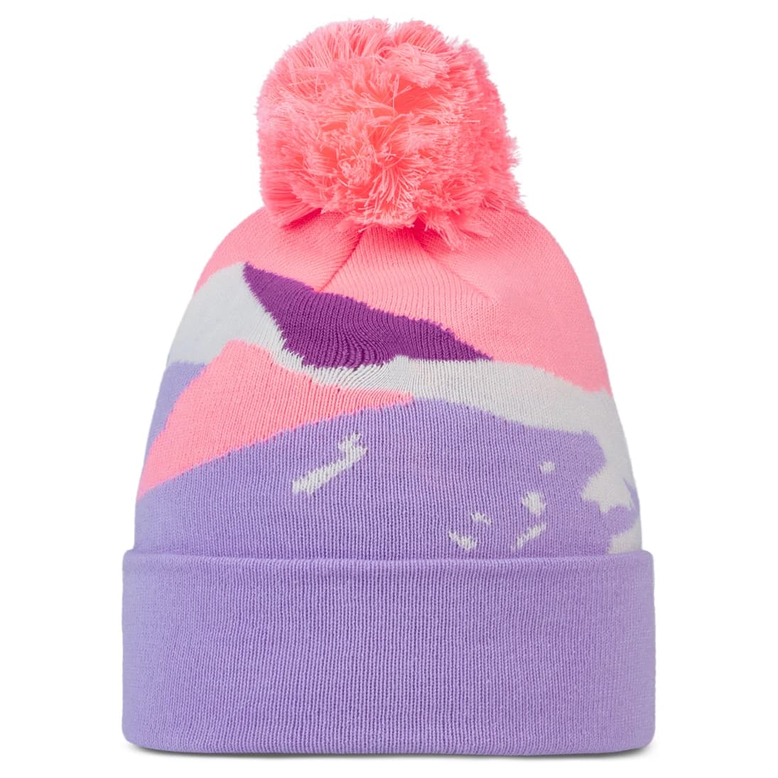 Зимна шапка (beanie) Buff Knitted Beanie Stam Beanie - Grape Ice