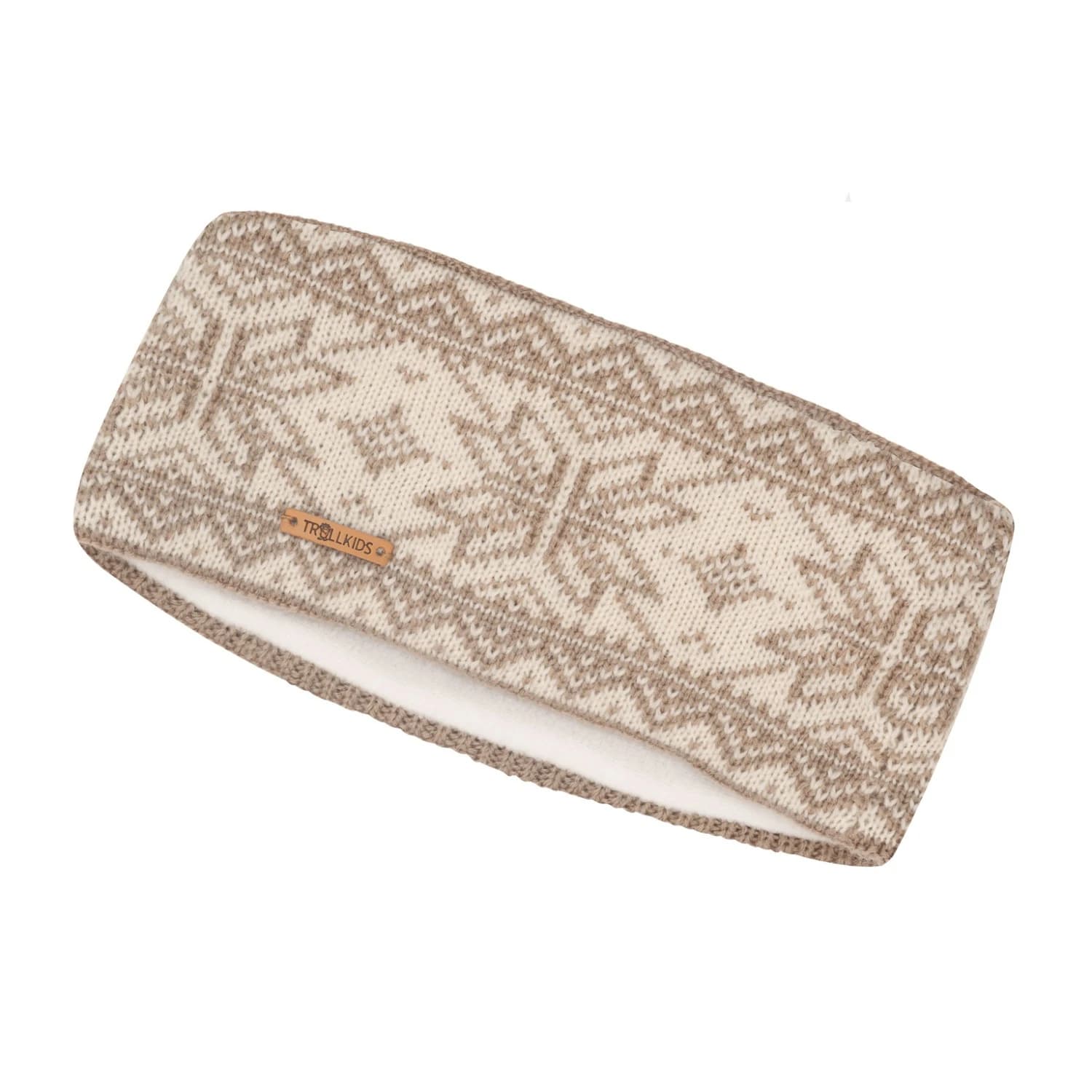 Детска лента за глава Trollkids Girl's Rauland Headband - Ivory