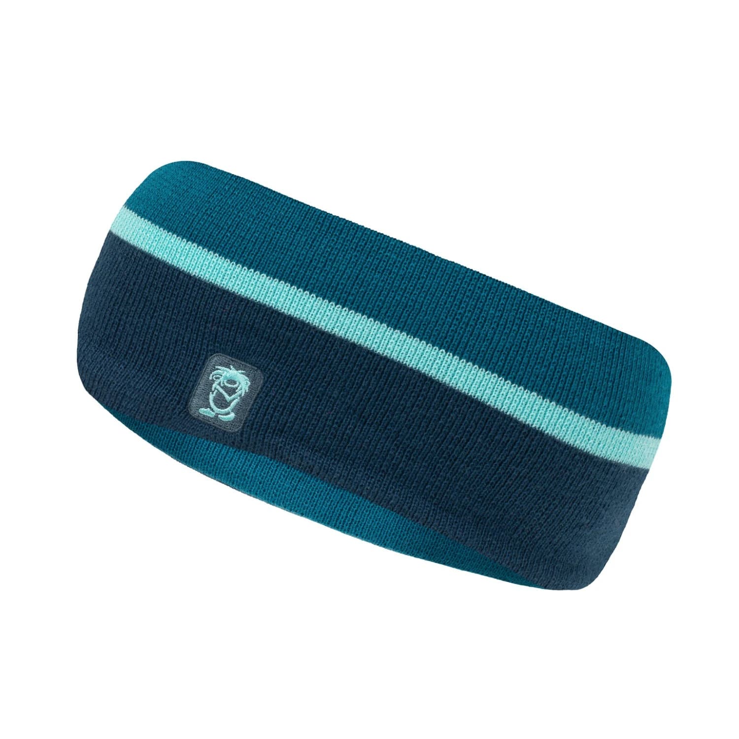 Детска лента за глава Trollkids Kid's Hafjell Headband - Mystic Blue / Arctic Blue / Dark Marine