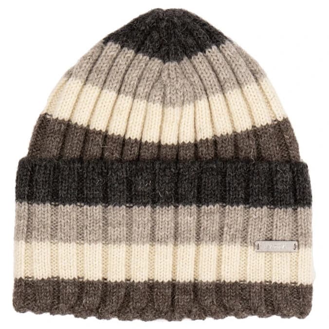 Зимна шапка (beanie) Sätila Majorna Beanie - Natural Stripe