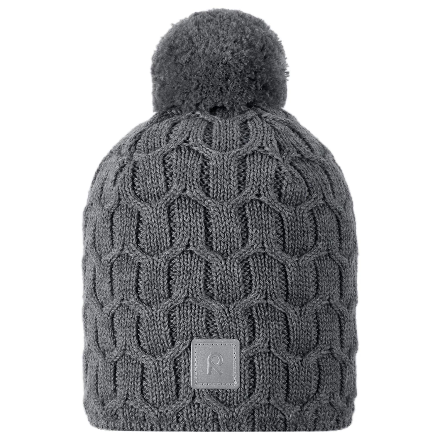 Детска зимна шапка (beanie) Reima Kid's Nyksund Beanie - Melange Grey