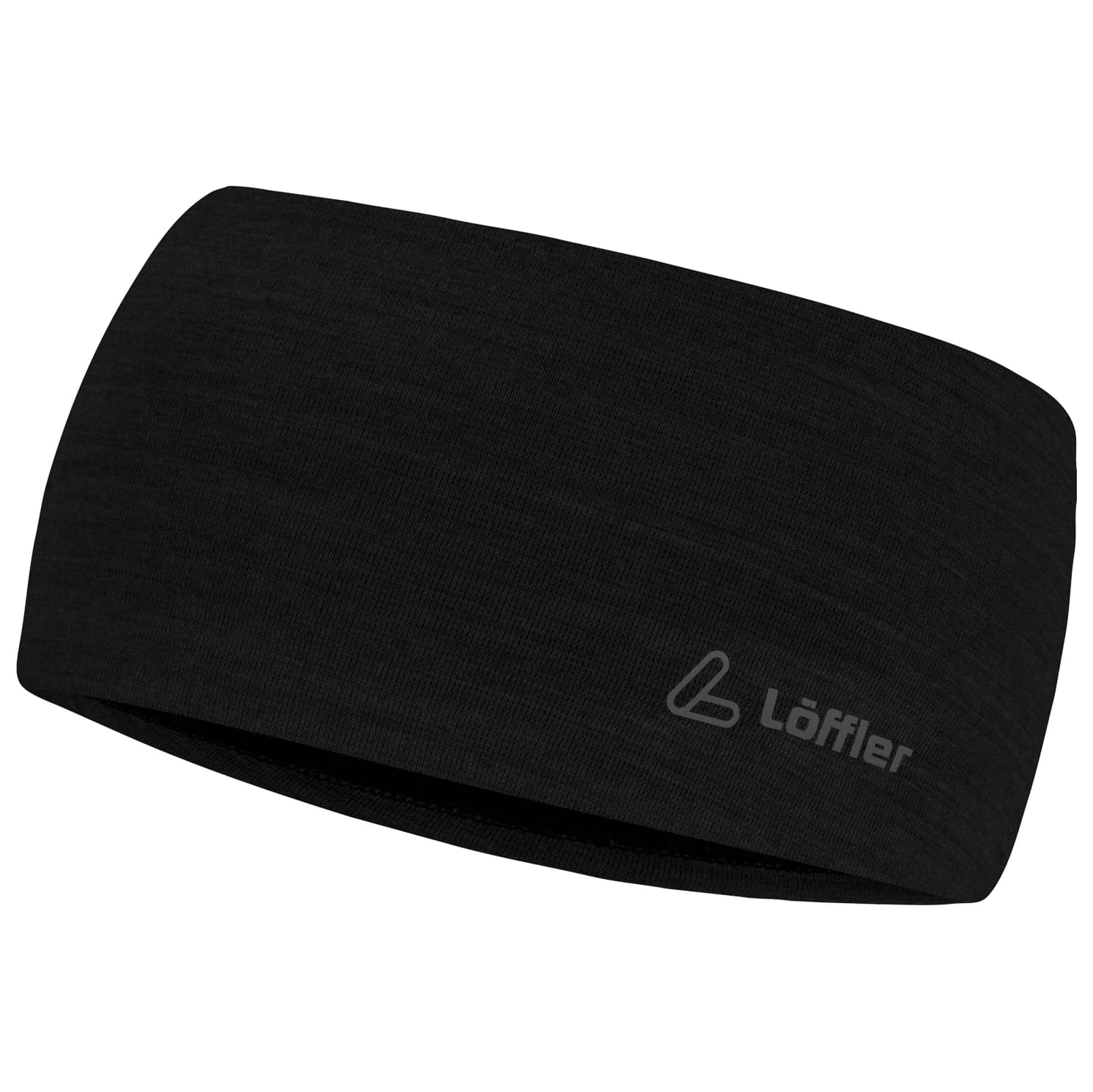 Лента за глава Löffler Merino Wool Headband Wide Headband - Black