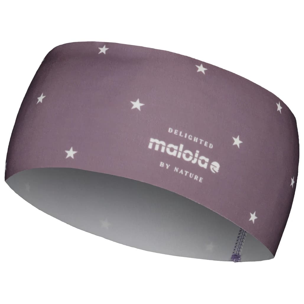 Лента за глава Maloja GamsblickM. Headband - Stormy Lilac Stars