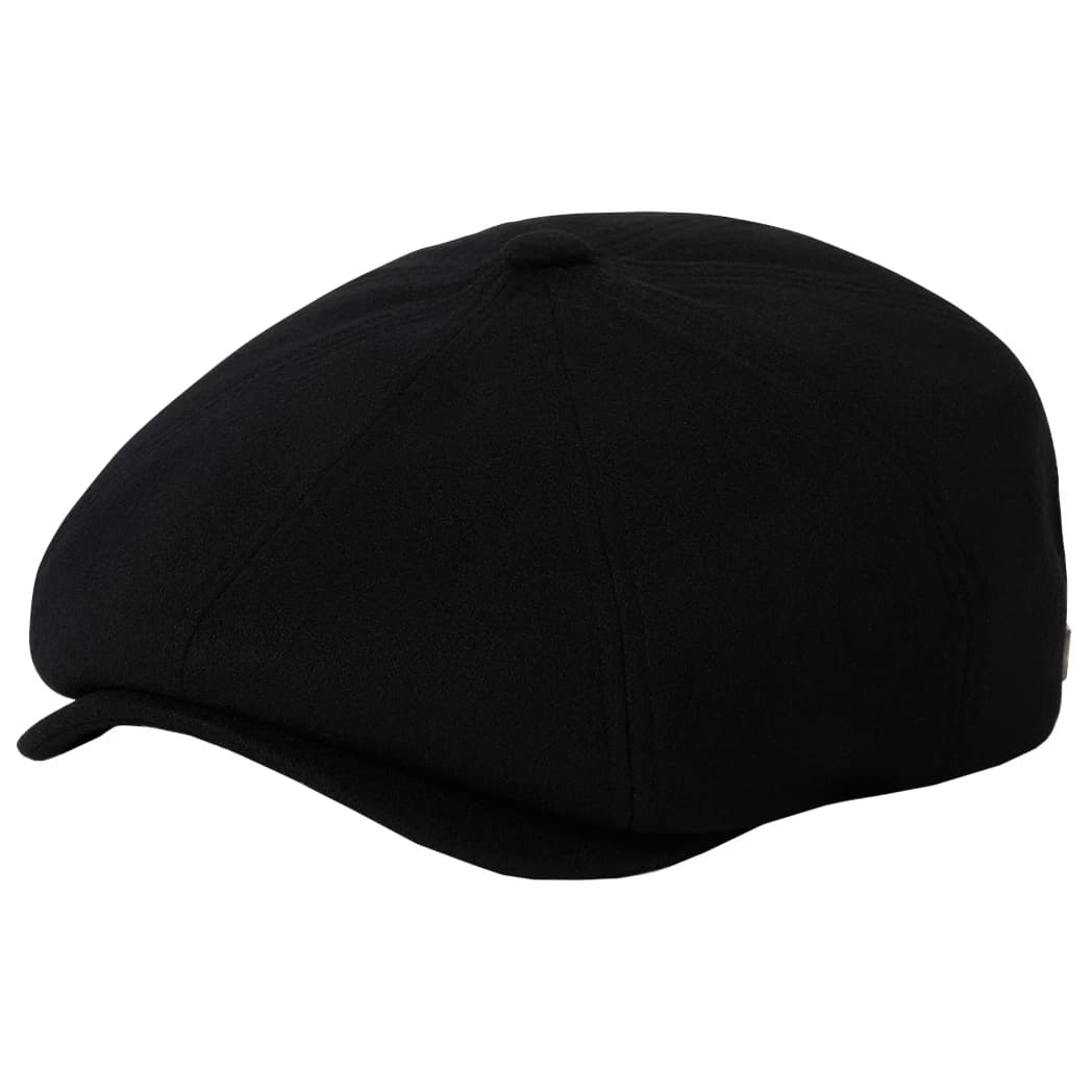 Шапка с козирка Brixton Brood Flannel Snap Cap - Black / Moss