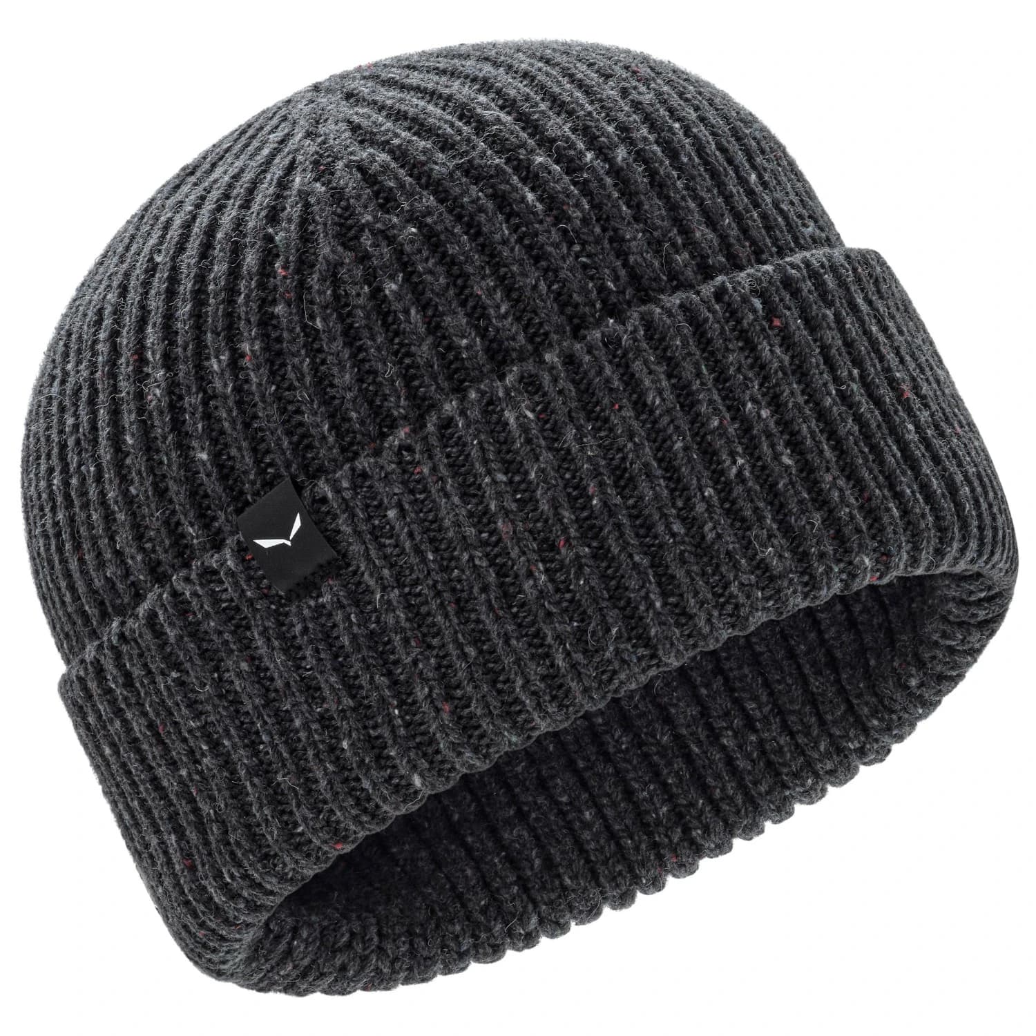 Зимна шапка (beanie) Salewa Re-Zebru Knit Beanie - Dark Grey Melange