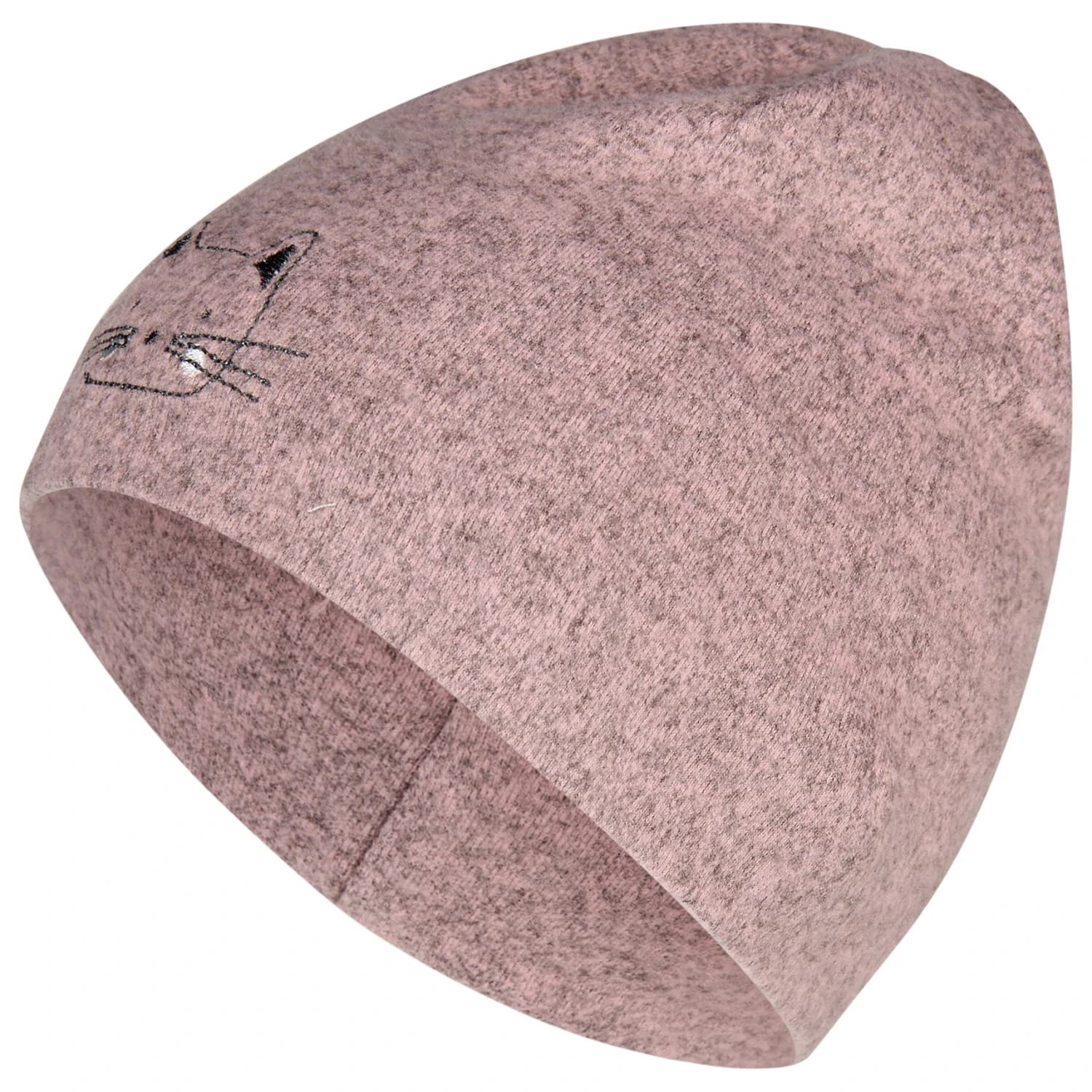 Детска зимна шапка (beanie) Sterntaler Kids' Beanie Cat Beanie - Rosa Melange