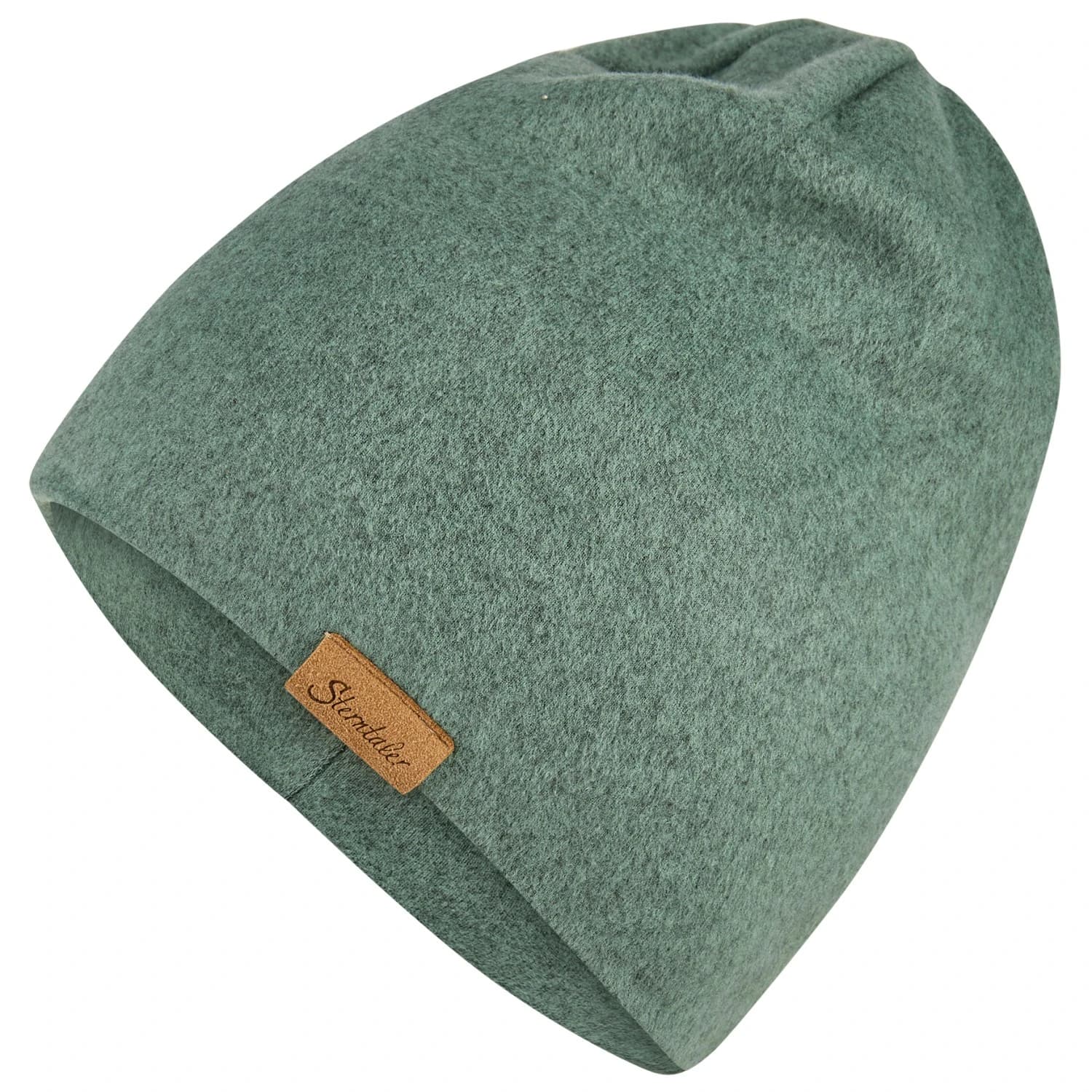 Детска зимна шапка (beanie) Sterntaler Kids' Beanie Melange Beanie - Grün Melange