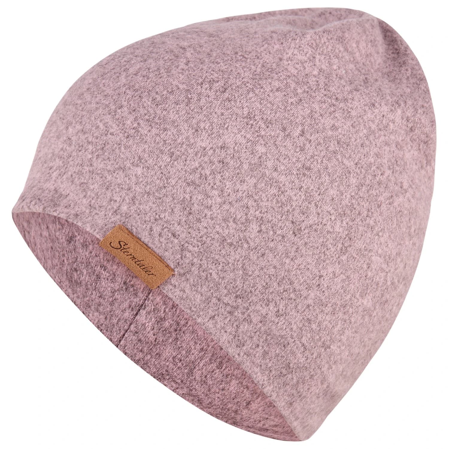 Детска зимна шапка (beanie) Sterntaler Kids' Beanie Melange Beanie - Rosa Melange