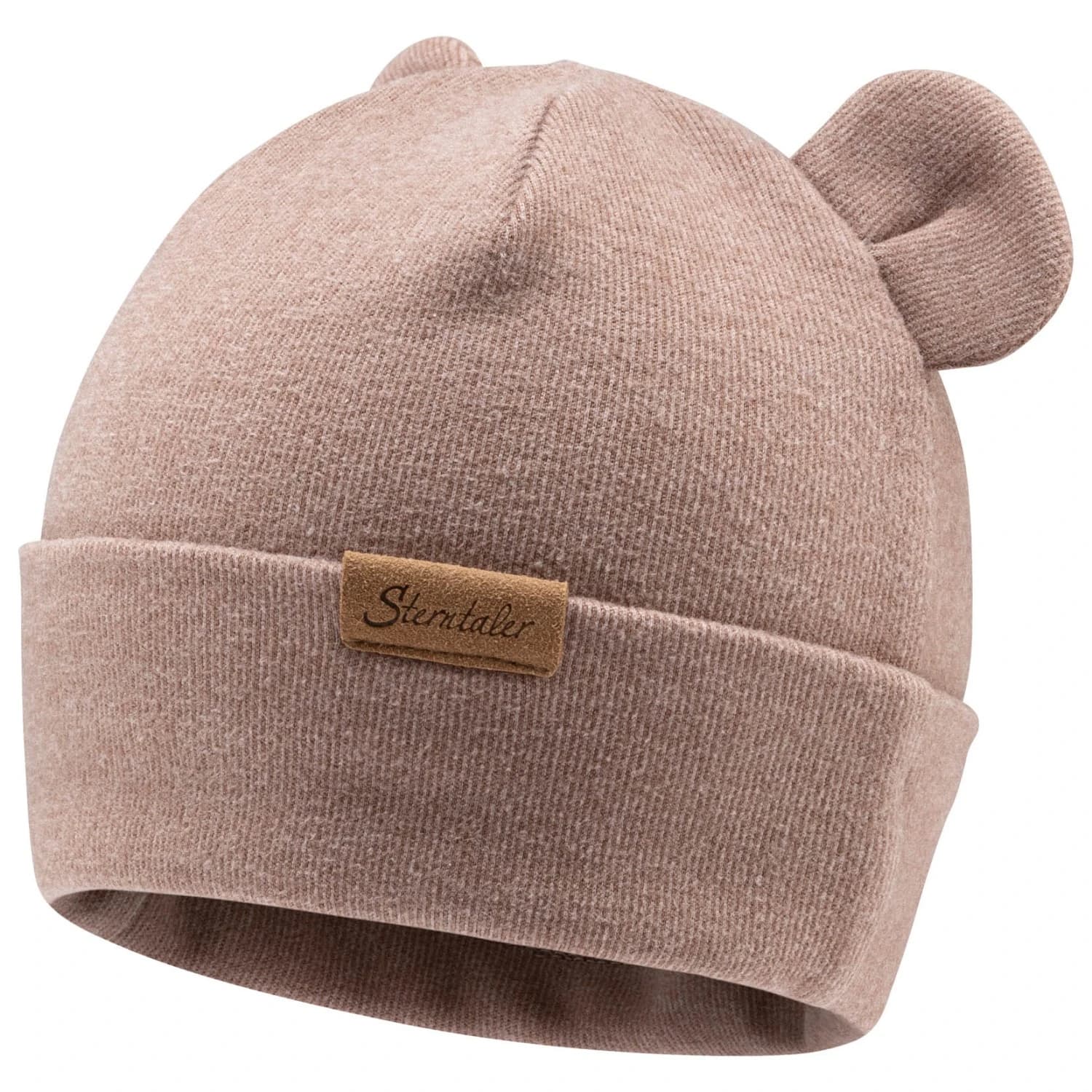 Детска зимна шапка (beanie) Sterntaler Kids' Beanie with Ears Beanie - Sand
