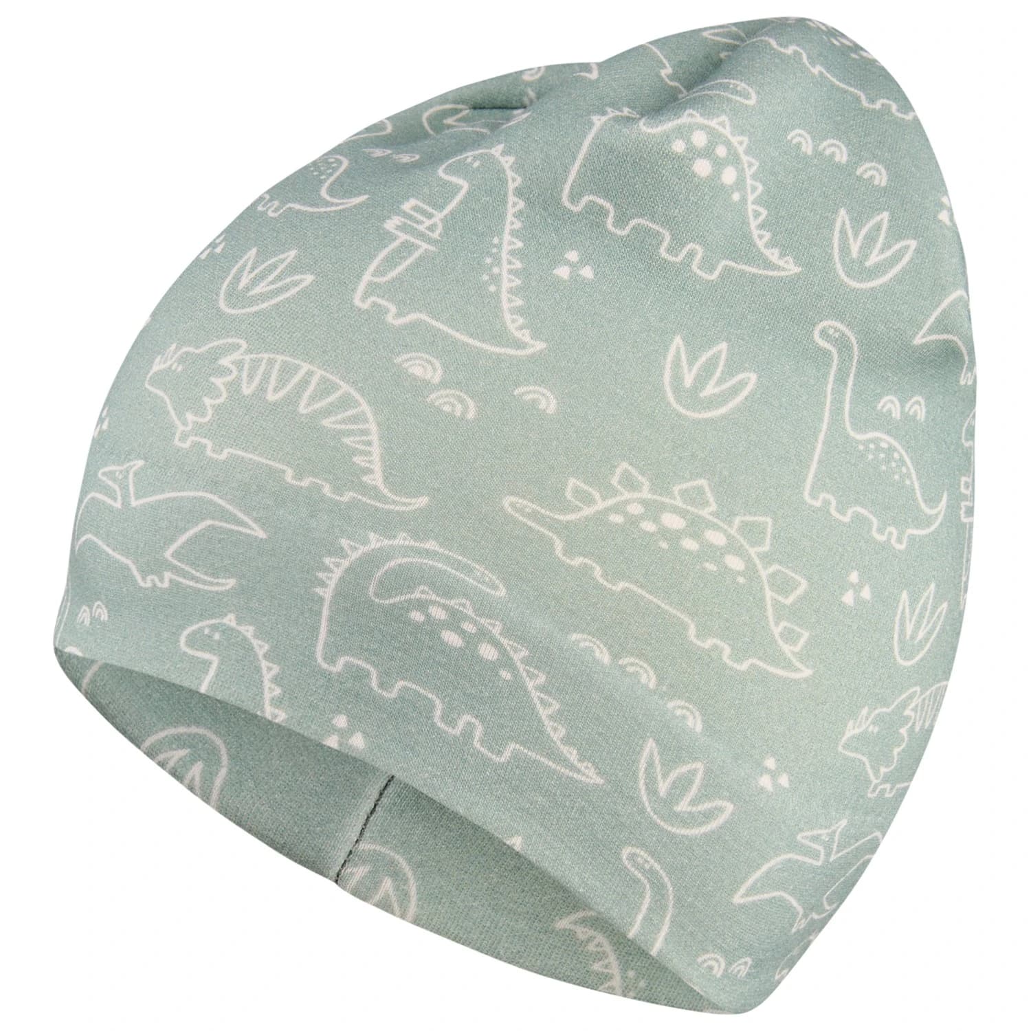 Детска зимна шапка (beanie) Sterntaler Kids' Beanie Dinosaur Beanie - Steingrün